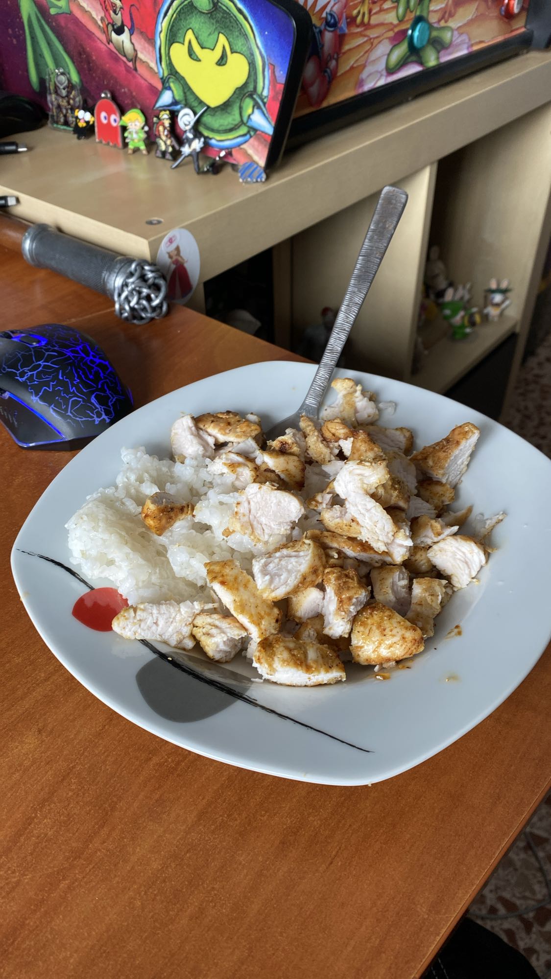 Pollastre amb arròs