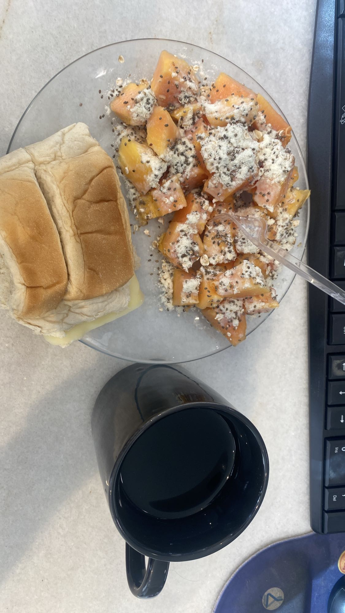 Café da manhã tropical