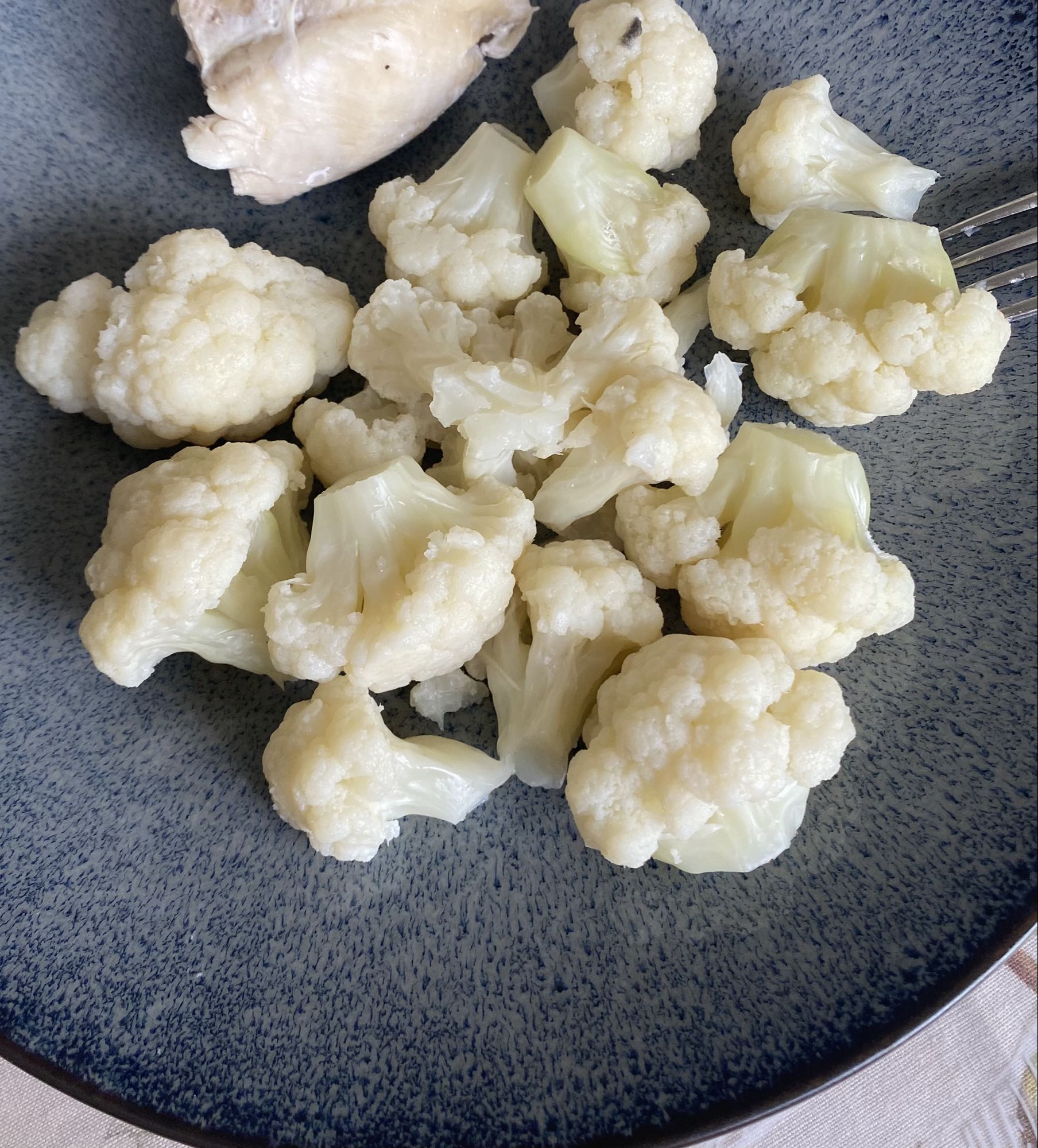 Poulet et chou-fleur