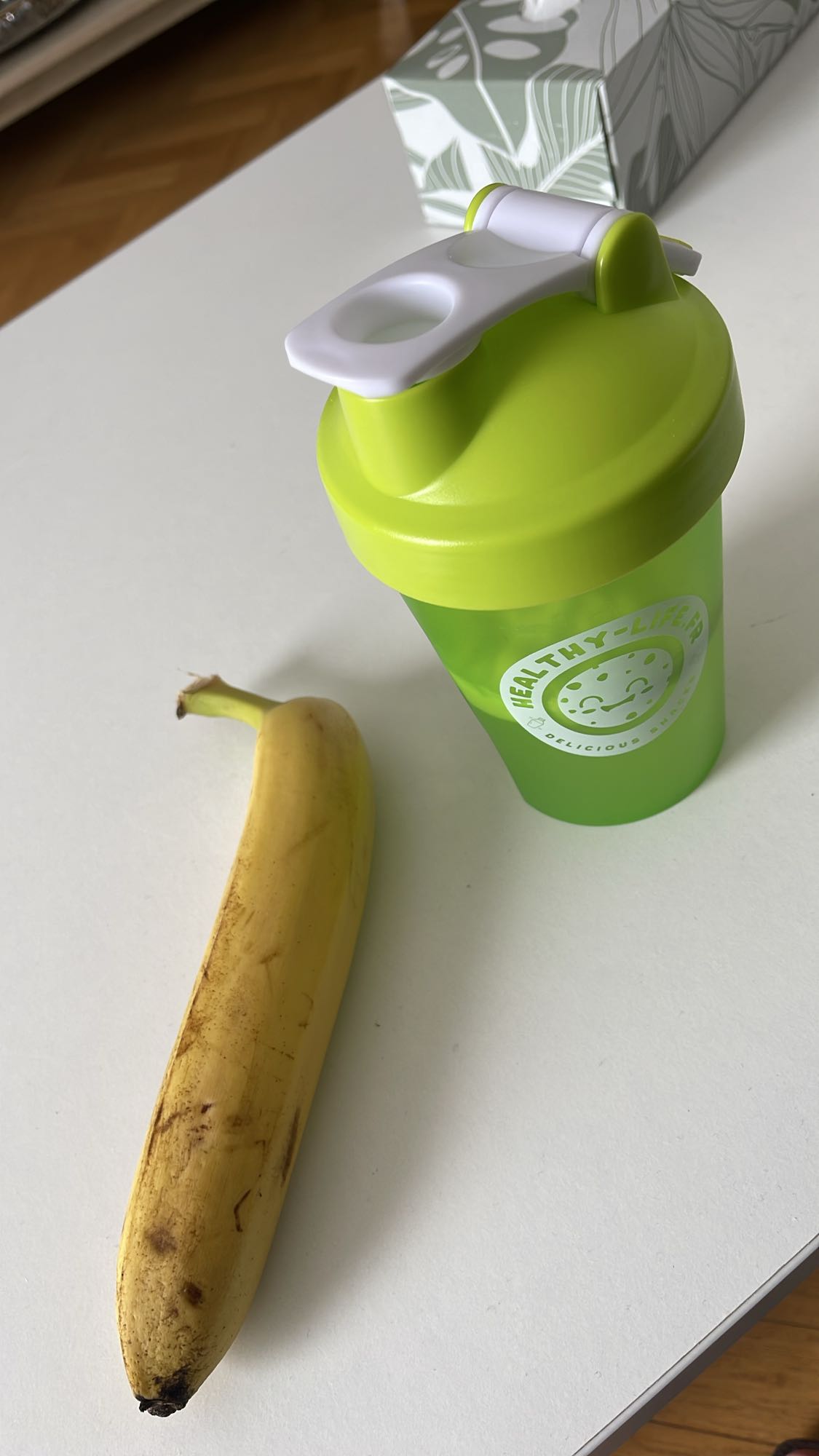 Shake protéiné banane