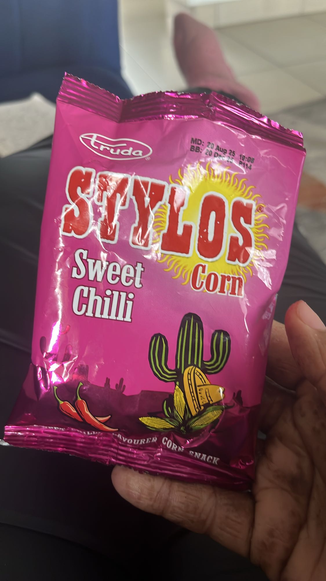 Sweet Chilli Corn Snack