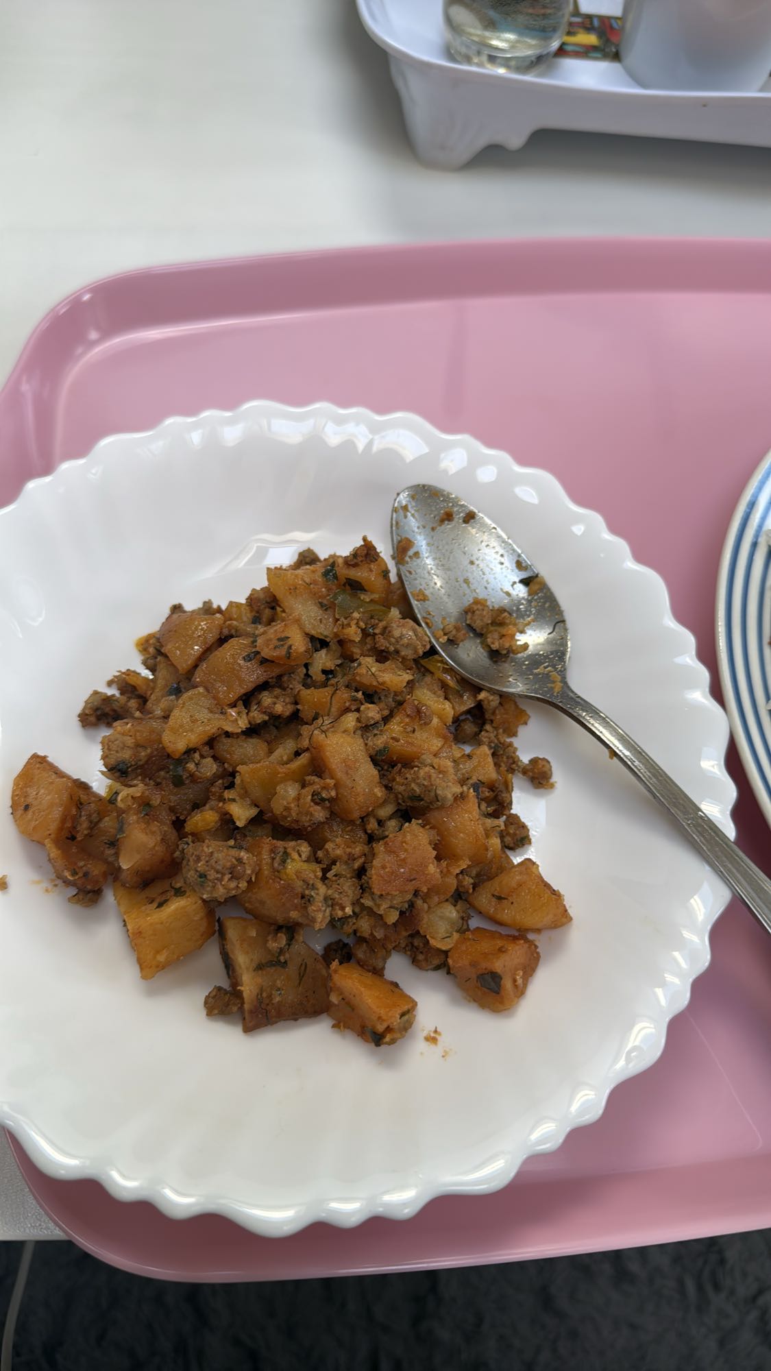 Kjøttdeig og potetgryte