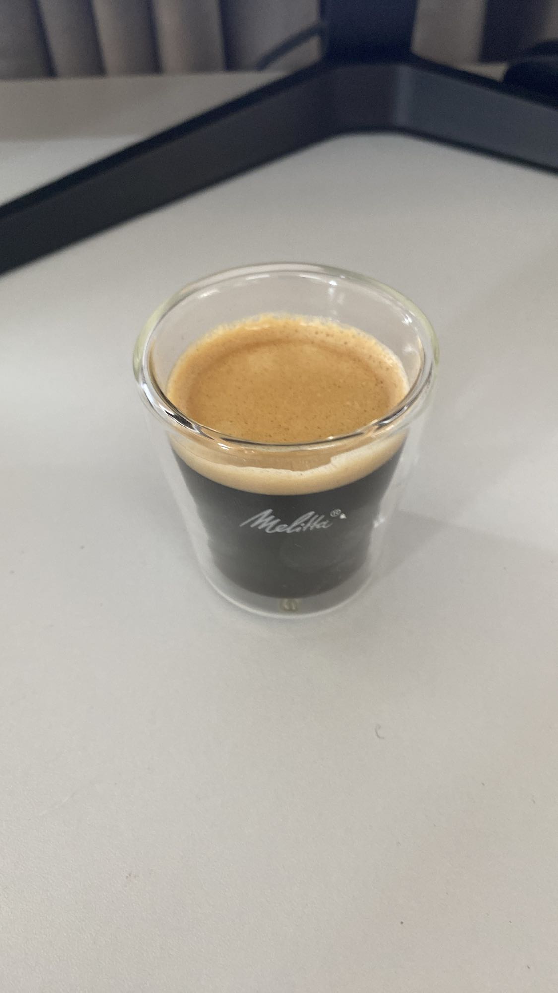 Svart espresso