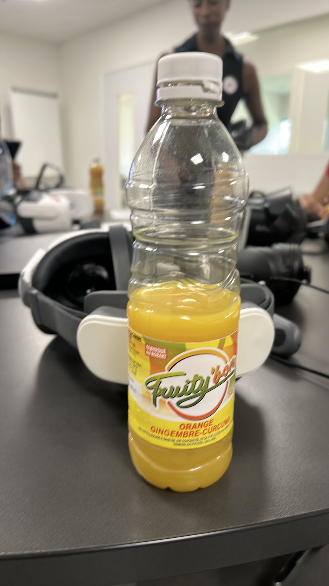 Jus orange gingembre