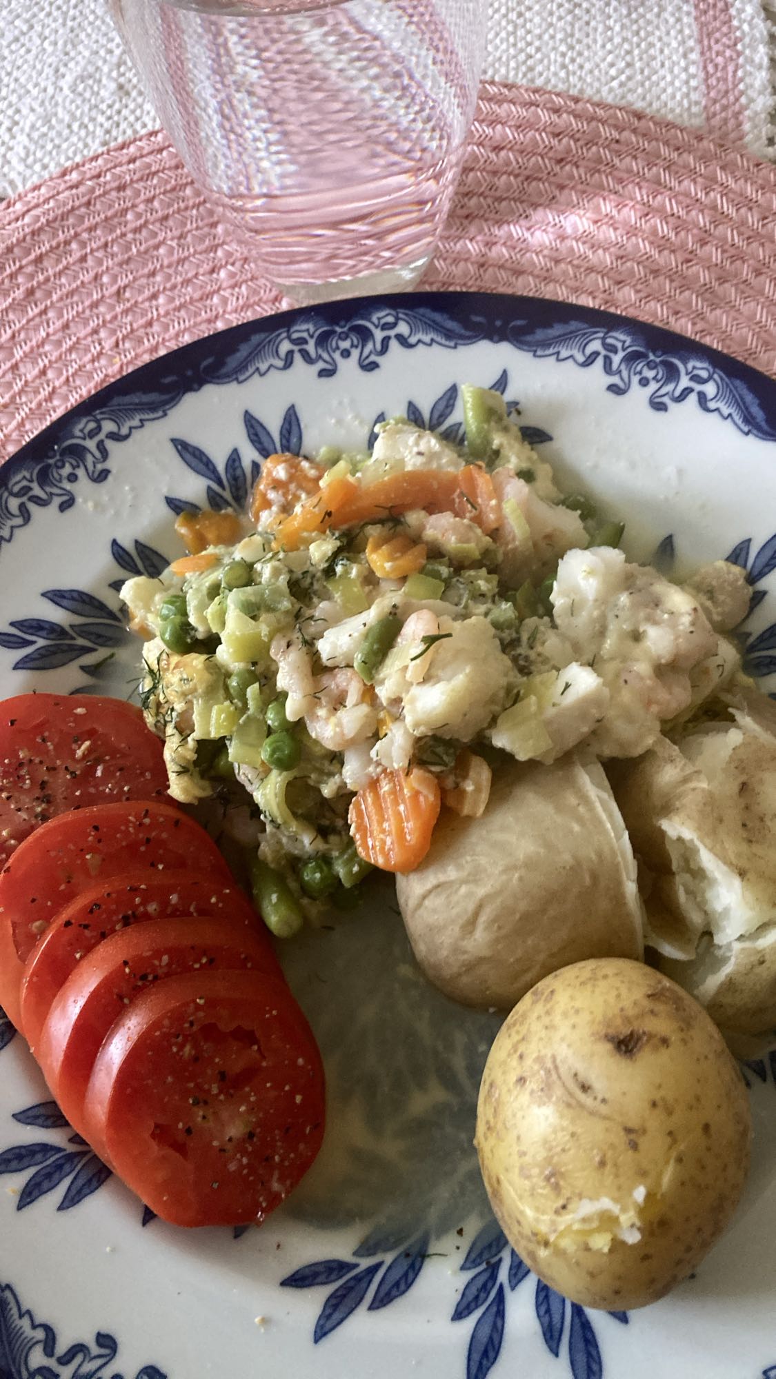 Fiskgratäng med potatis