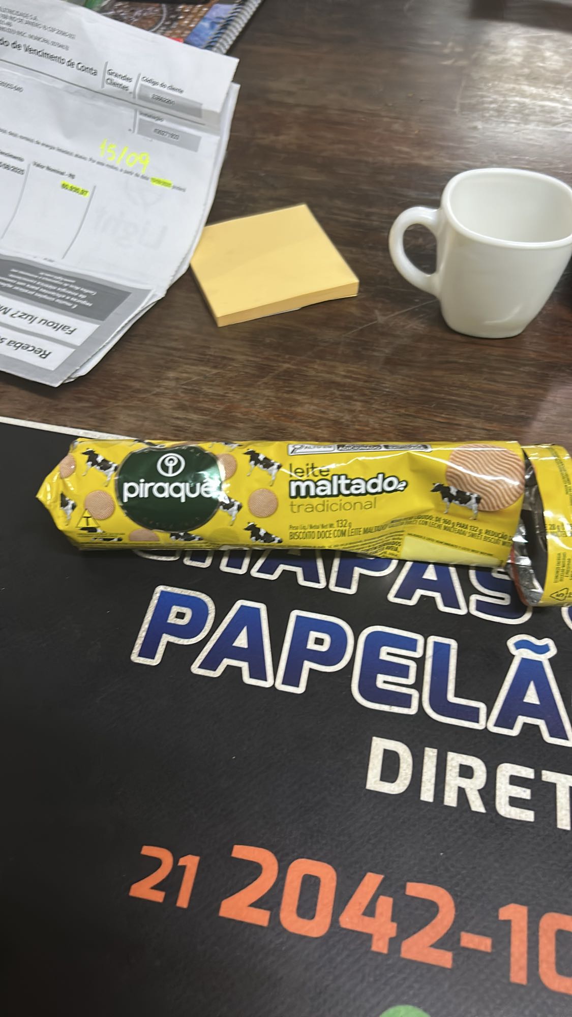 Biscoito leite maltado