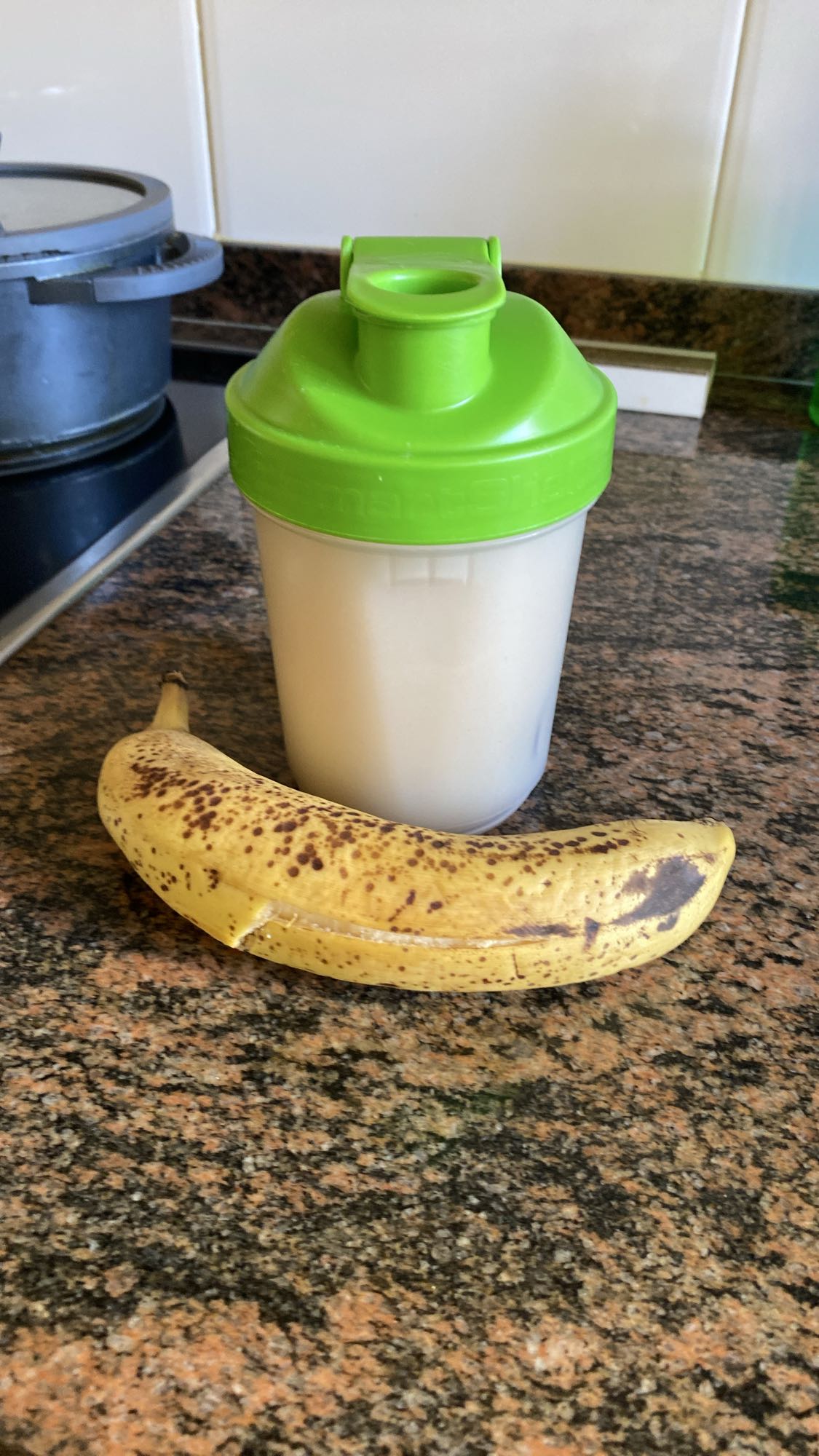 batido con plátano