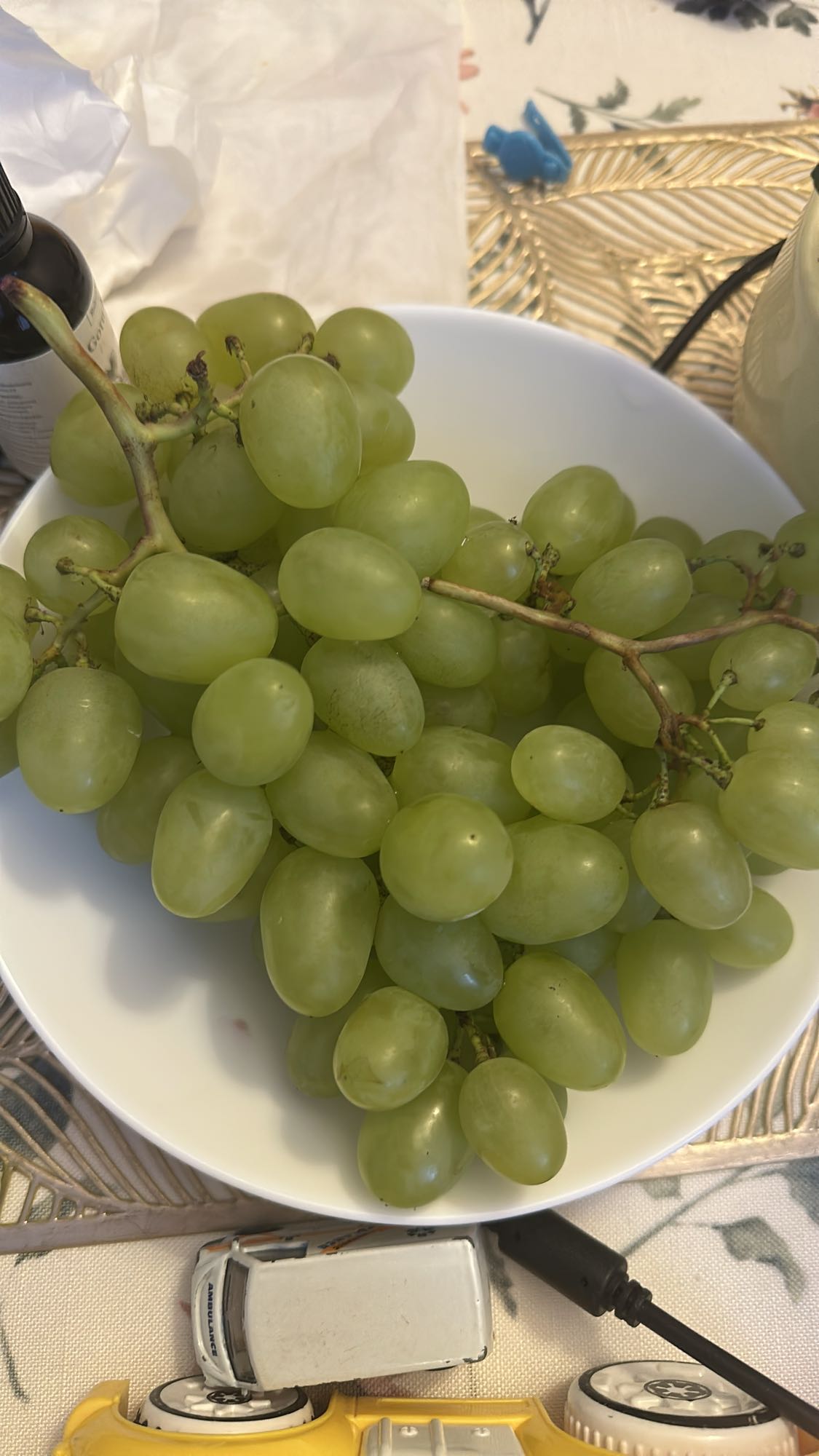 zielone winogrona