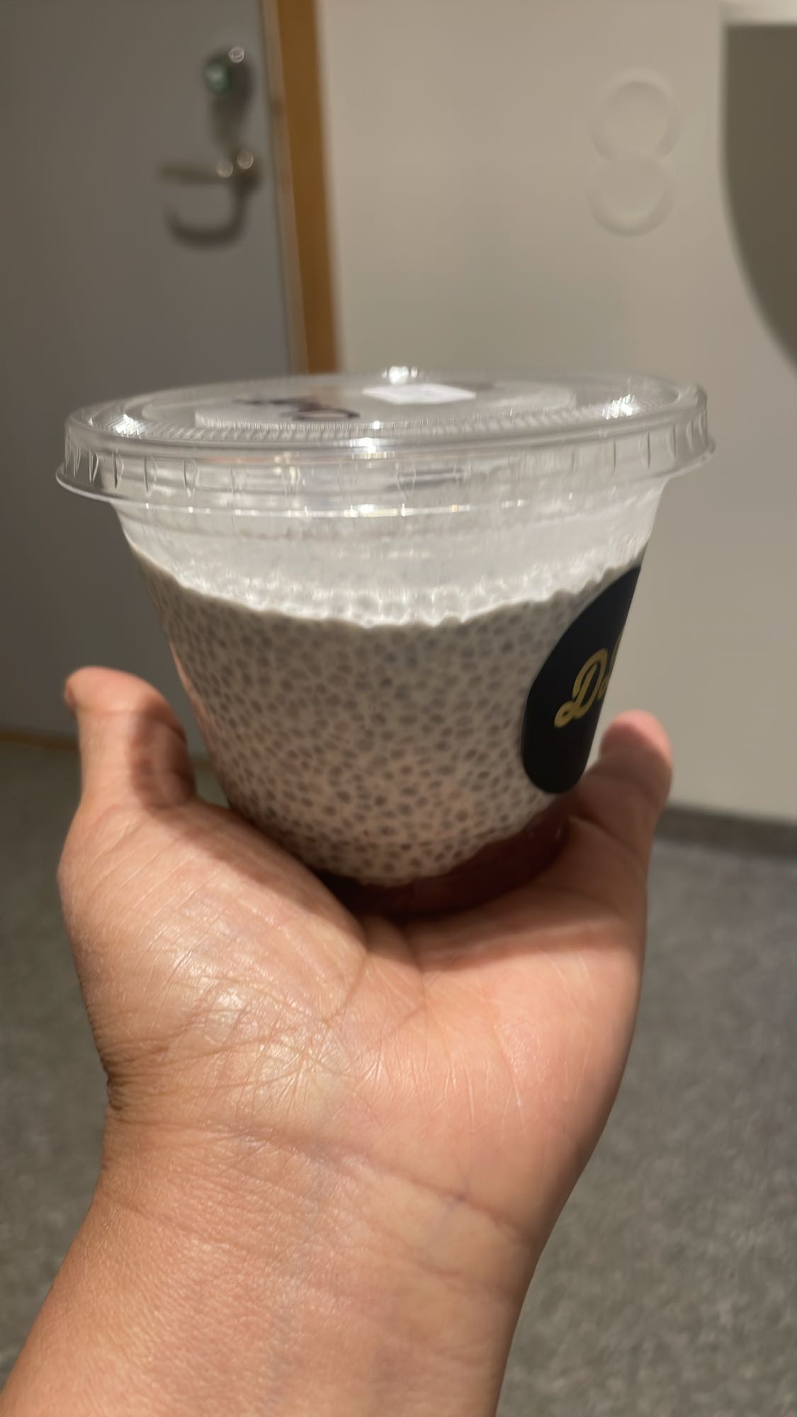 Chiapudding med bär