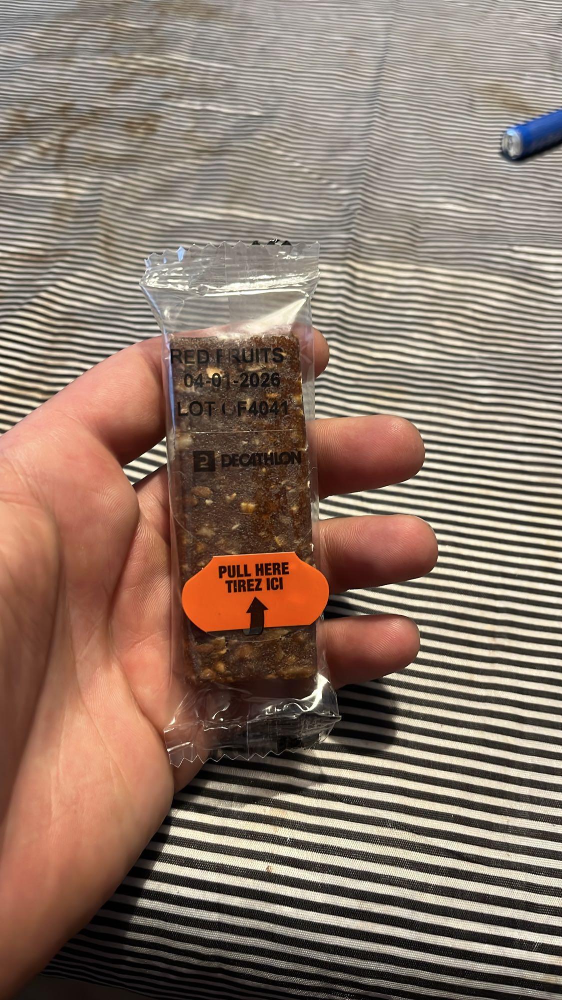 плодова енергийна бар