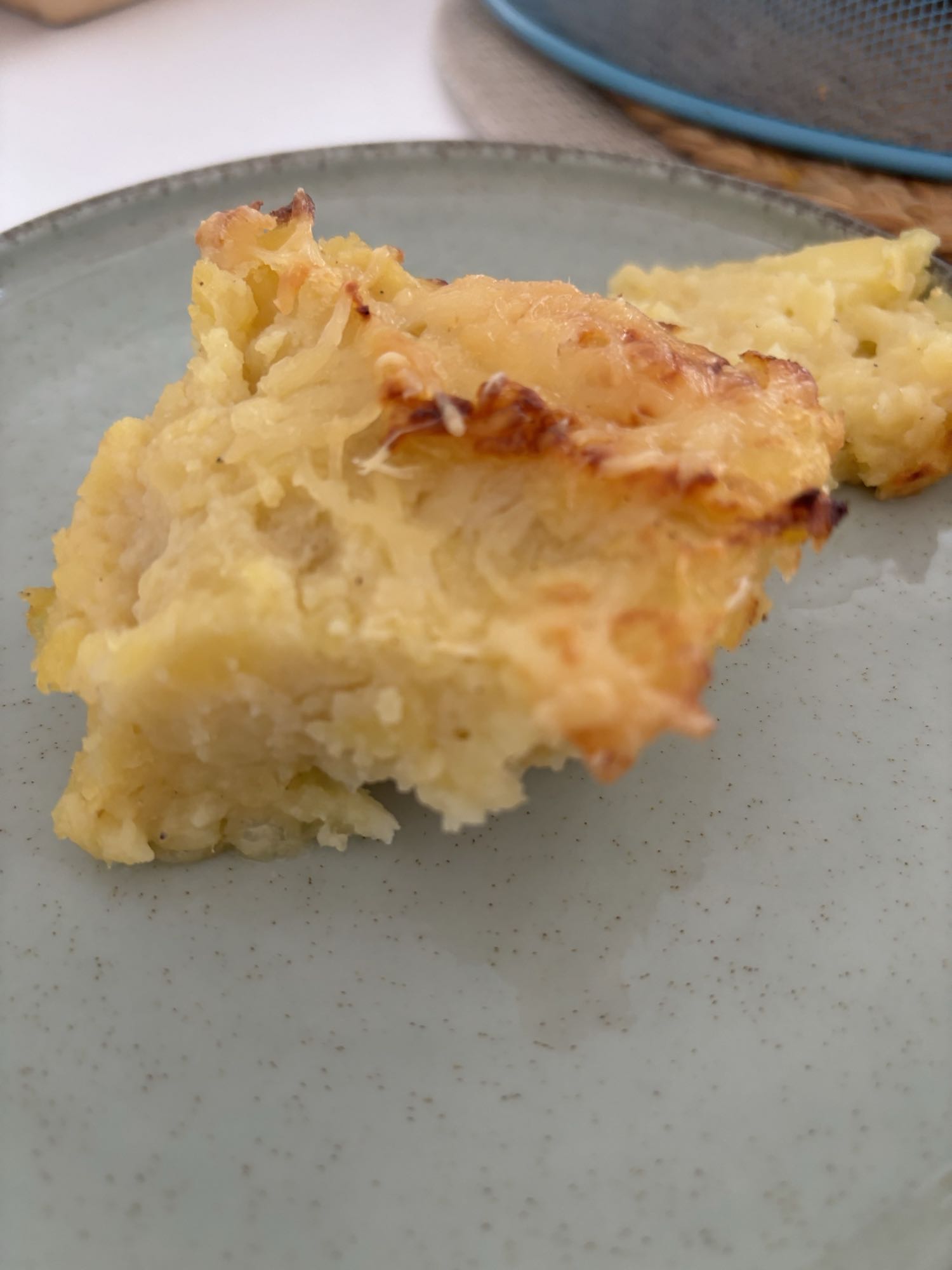 Gratin de banane jaune