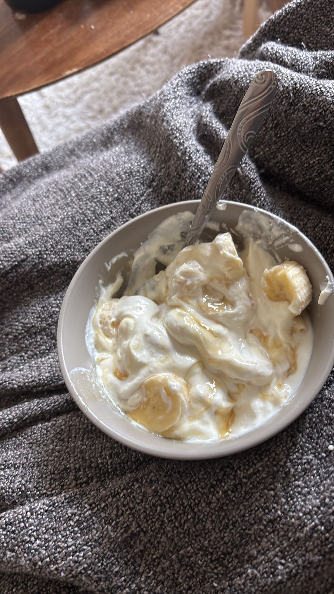 Yoghurt med banan & honung