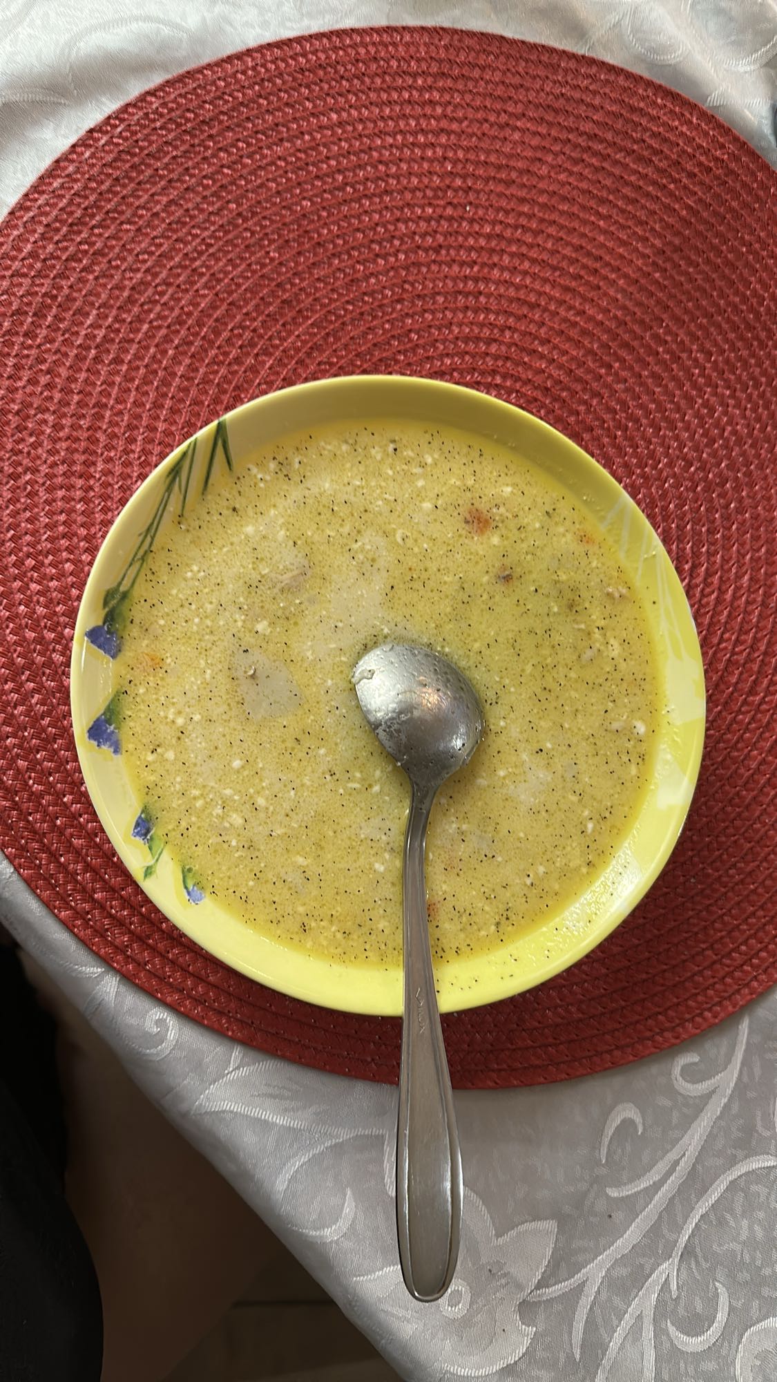 Ciorbă de pui cu smântână