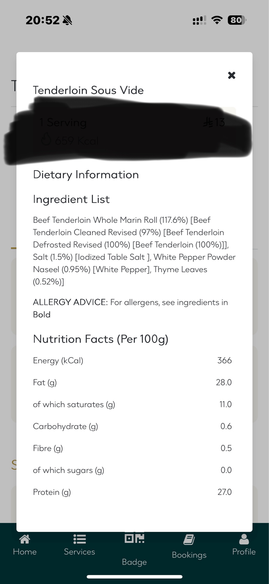 Tenderloin Sous Vide