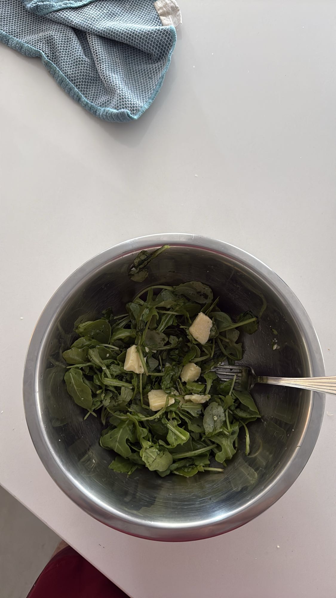 salade roquette fromage