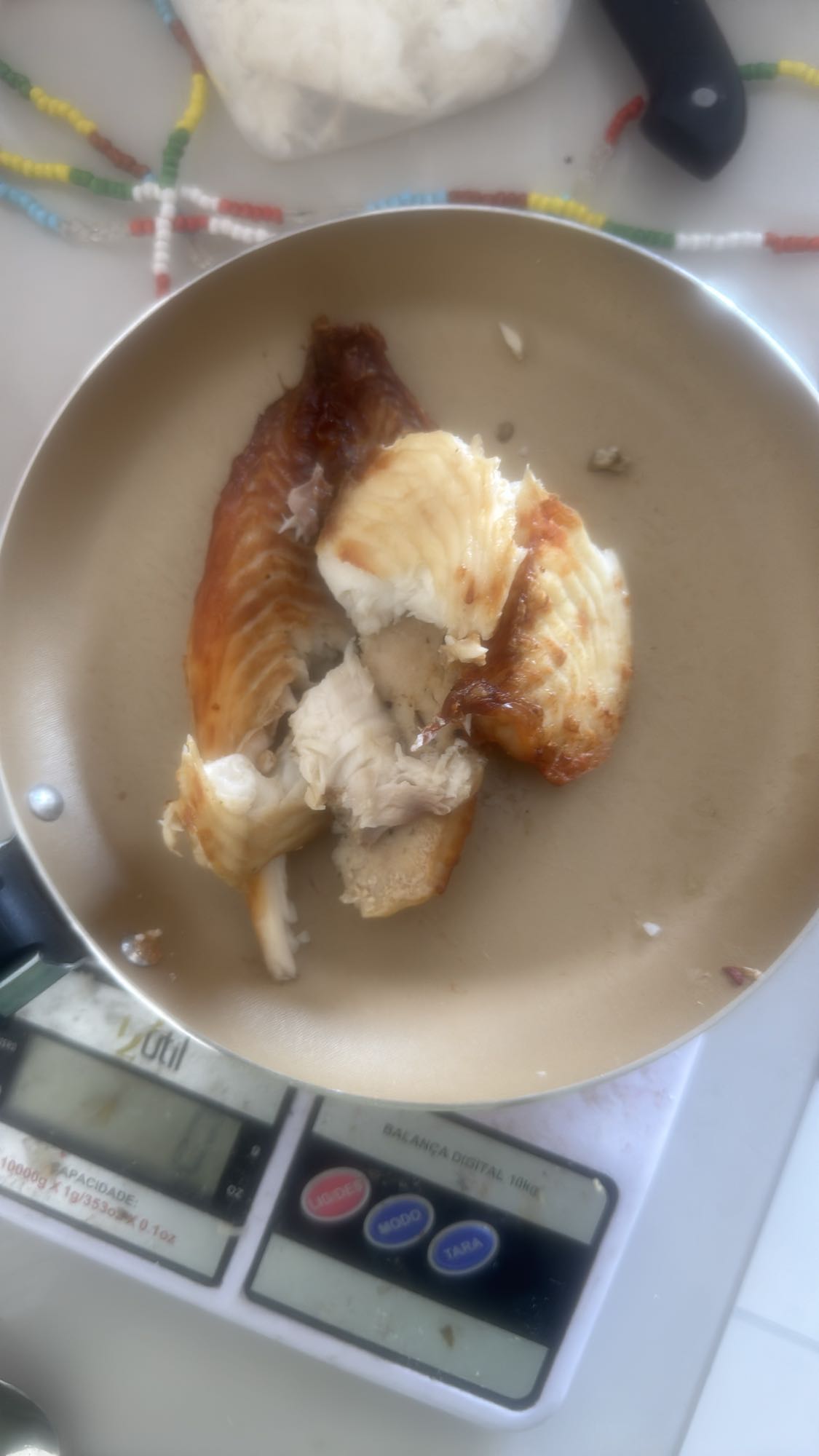 Filé de peixe grelhado