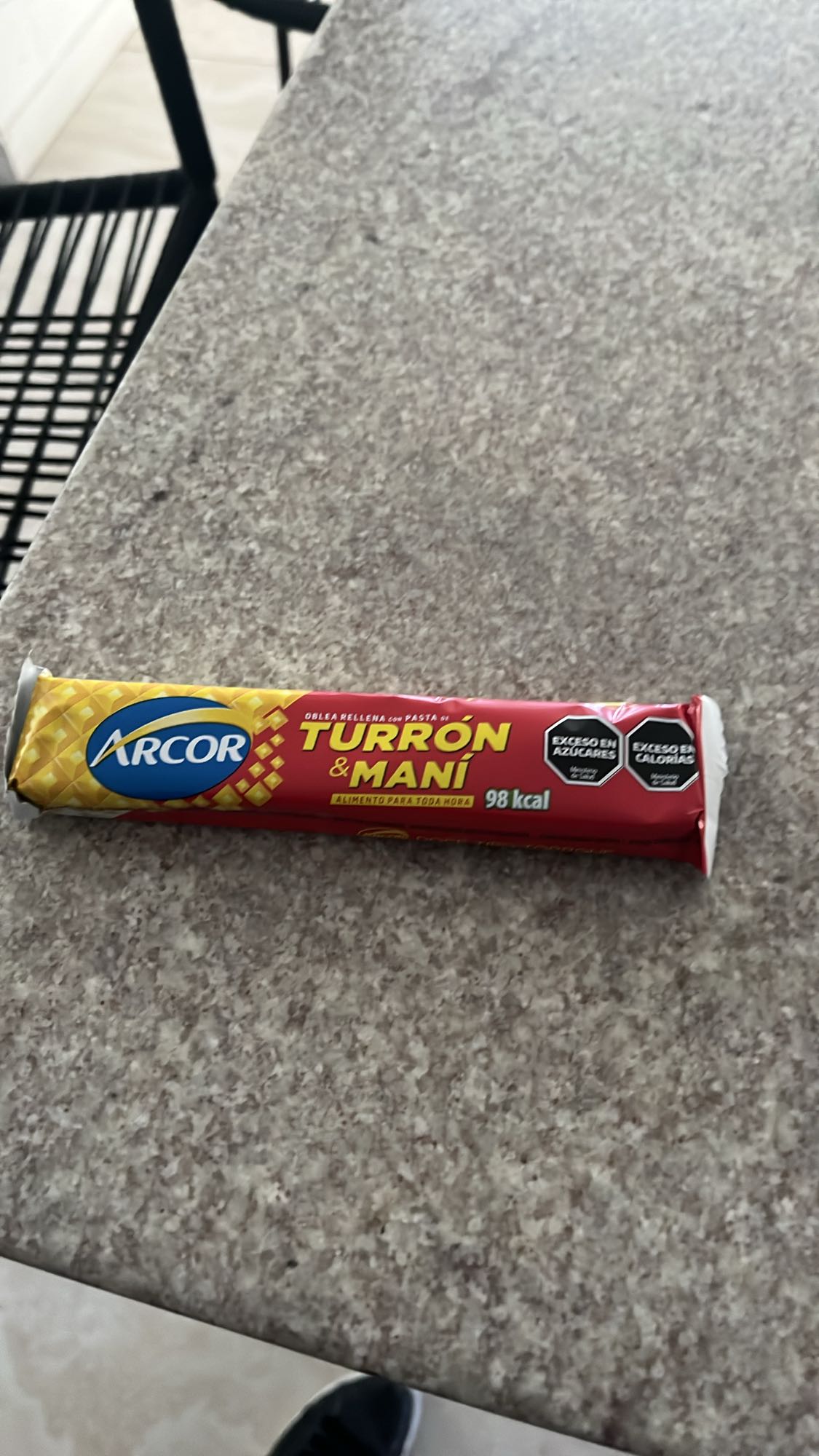 Turrón de maní Arcor
