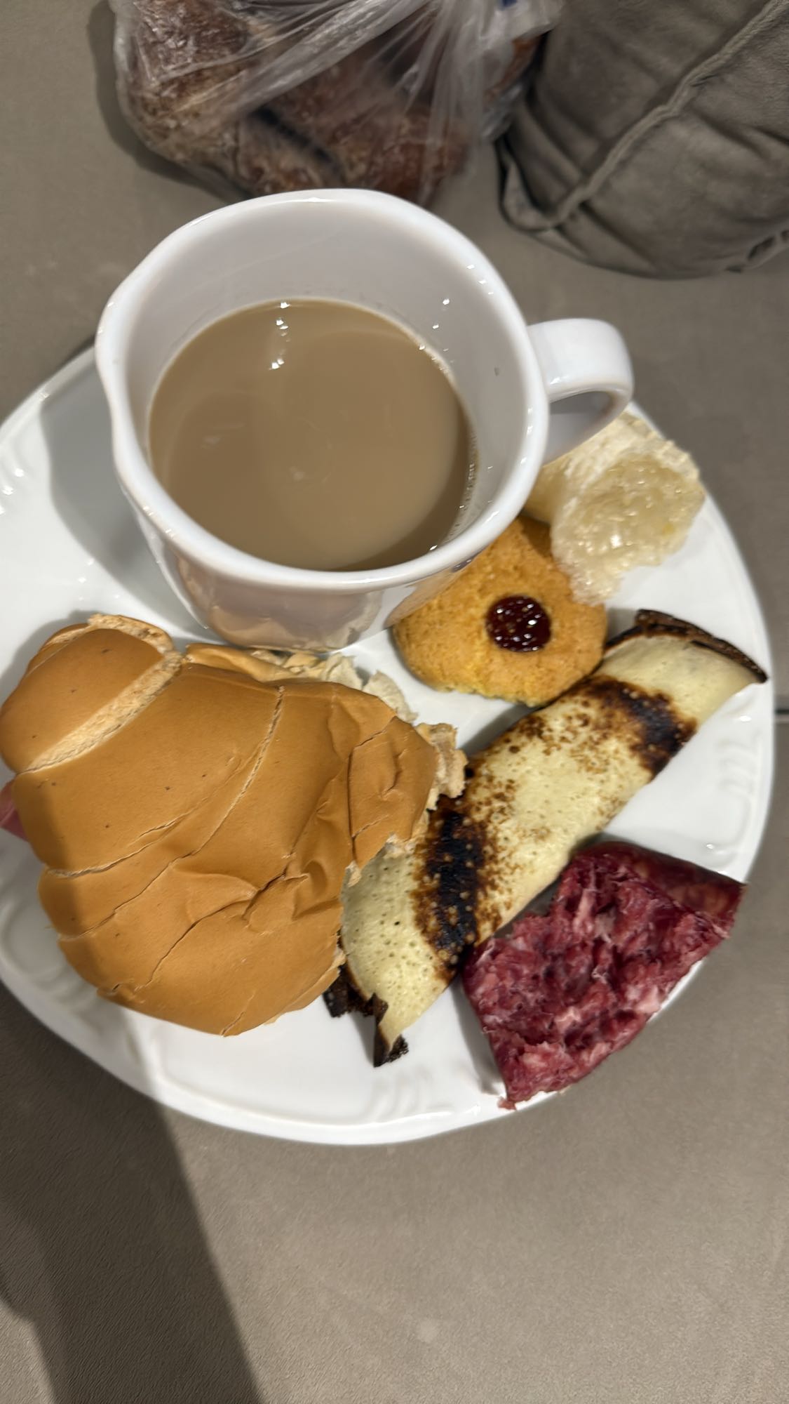 Café da manhã variado