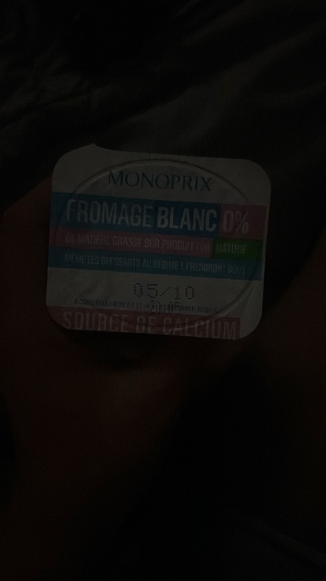 Fromage blanc 0%