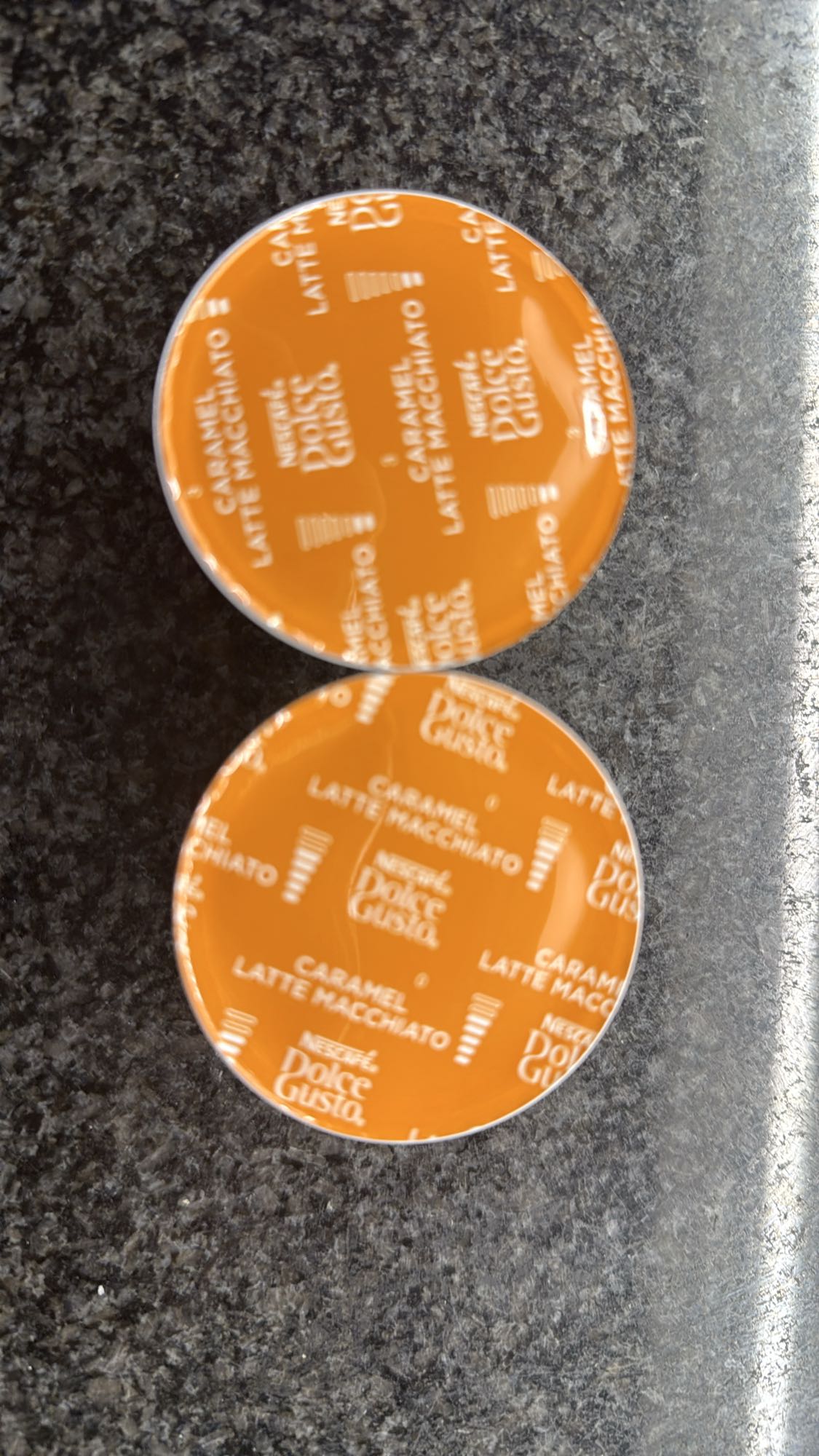 Caramel latte macchiato