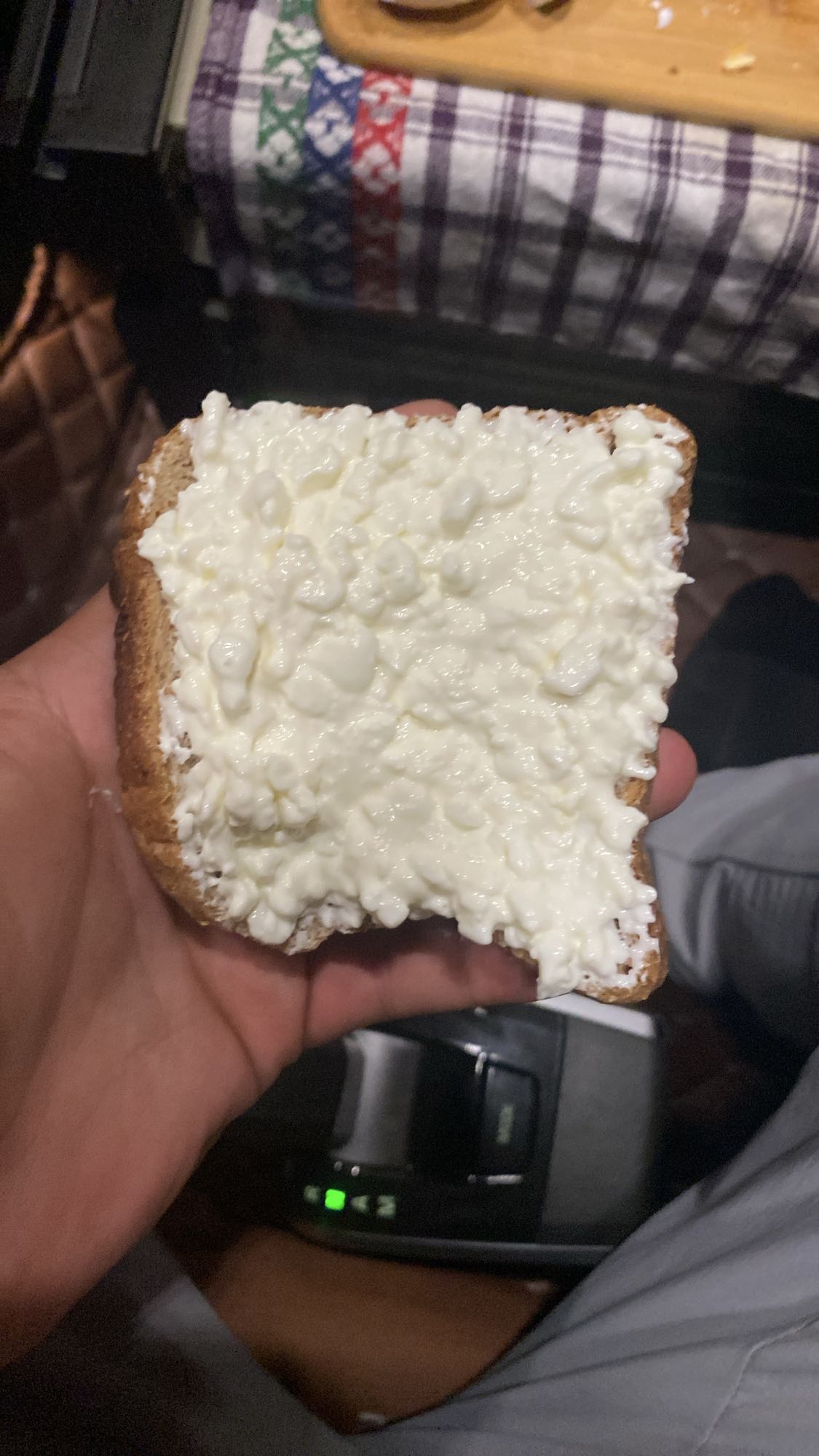 Pâine cu brânză de vaci