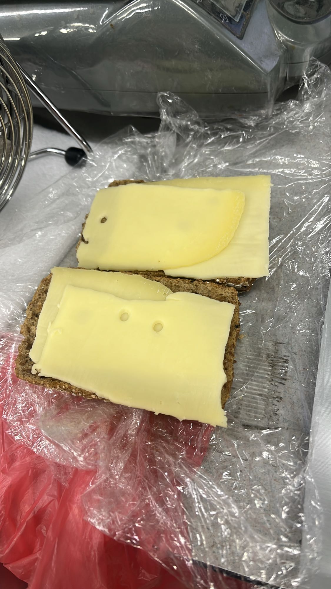 Kaas op volkorenbrood