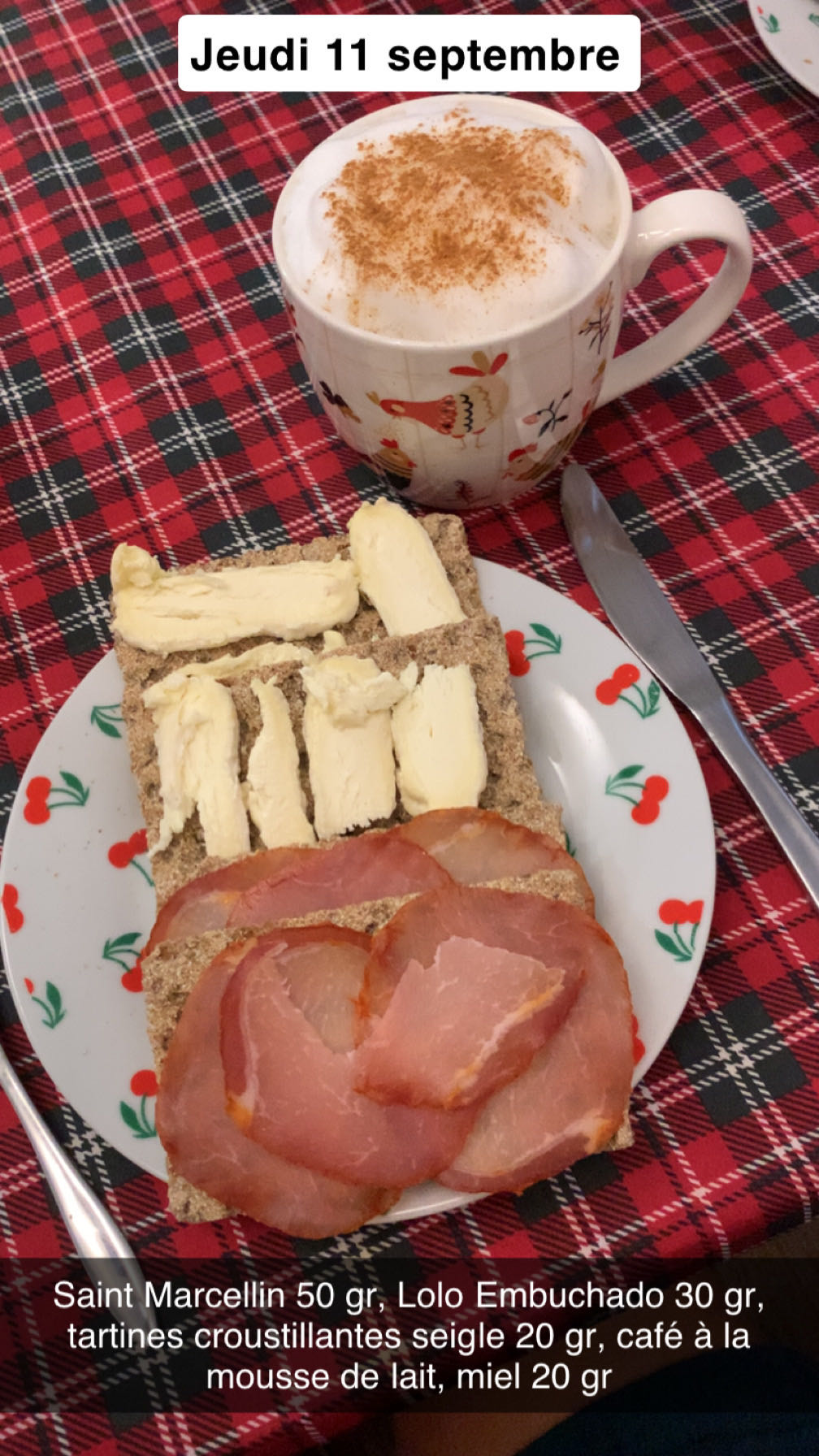 Petit-déj fromage & café