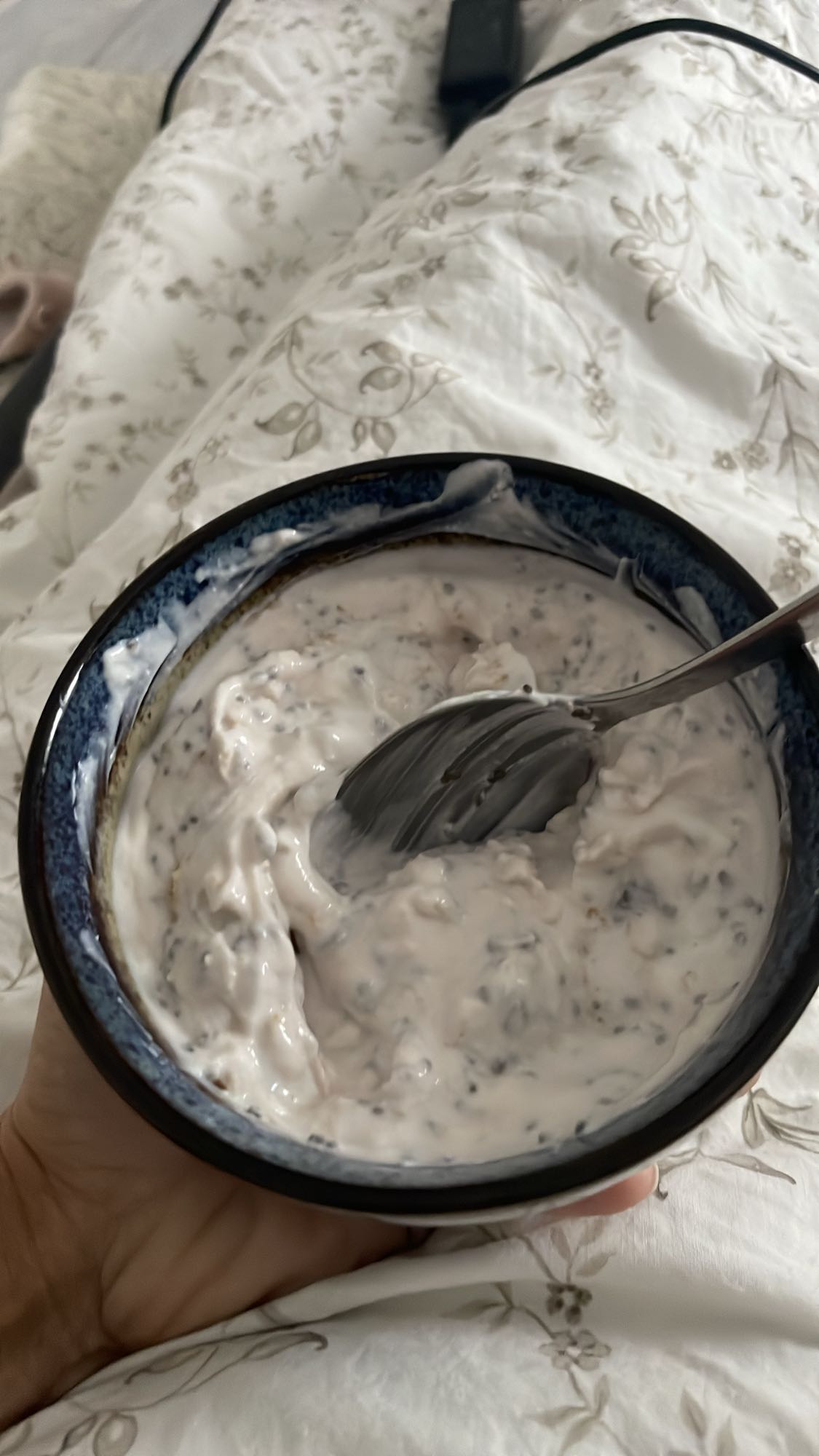 Iaurt cu semințe și ovăz