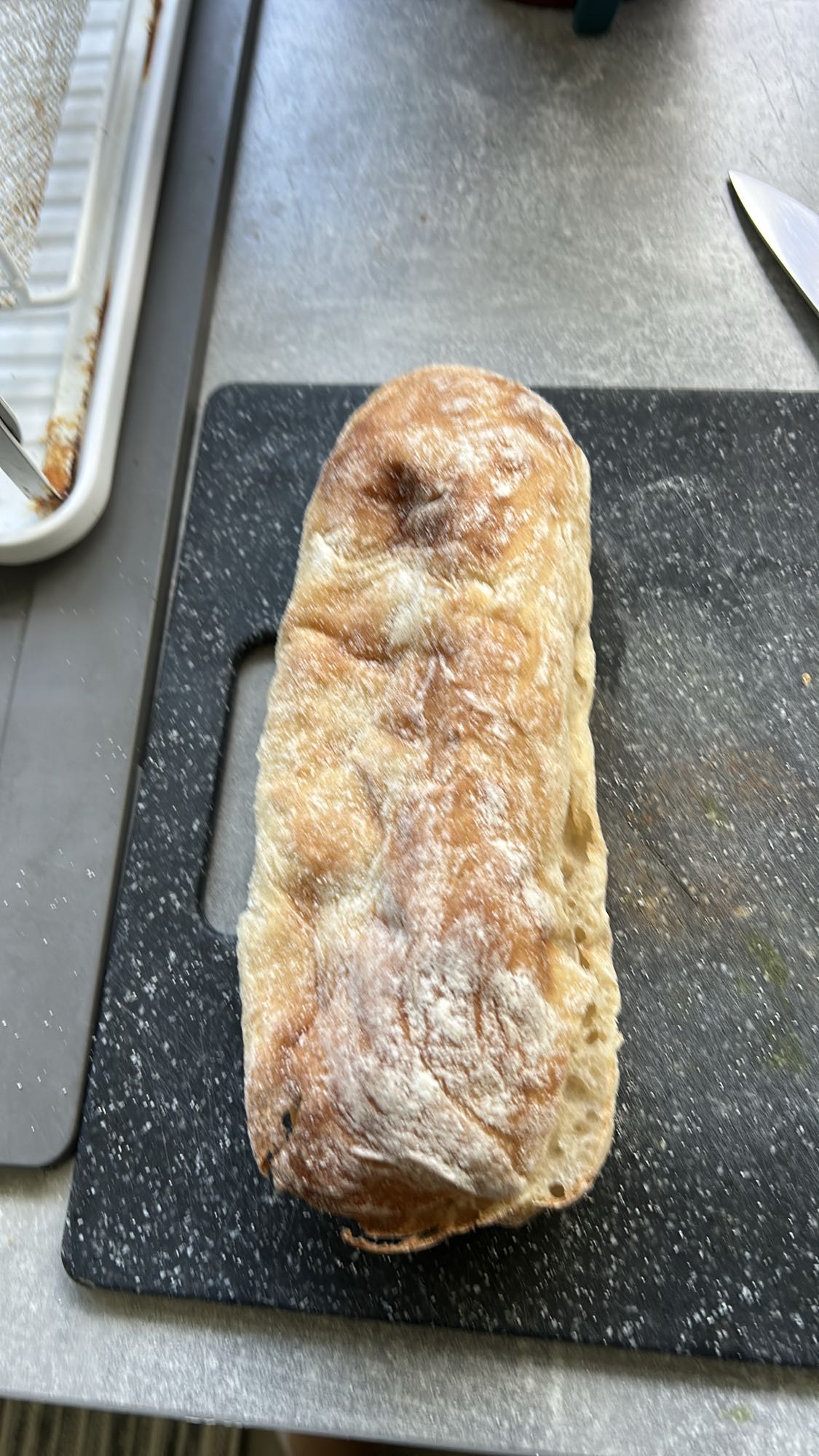 Rustic White Bread Loaf
