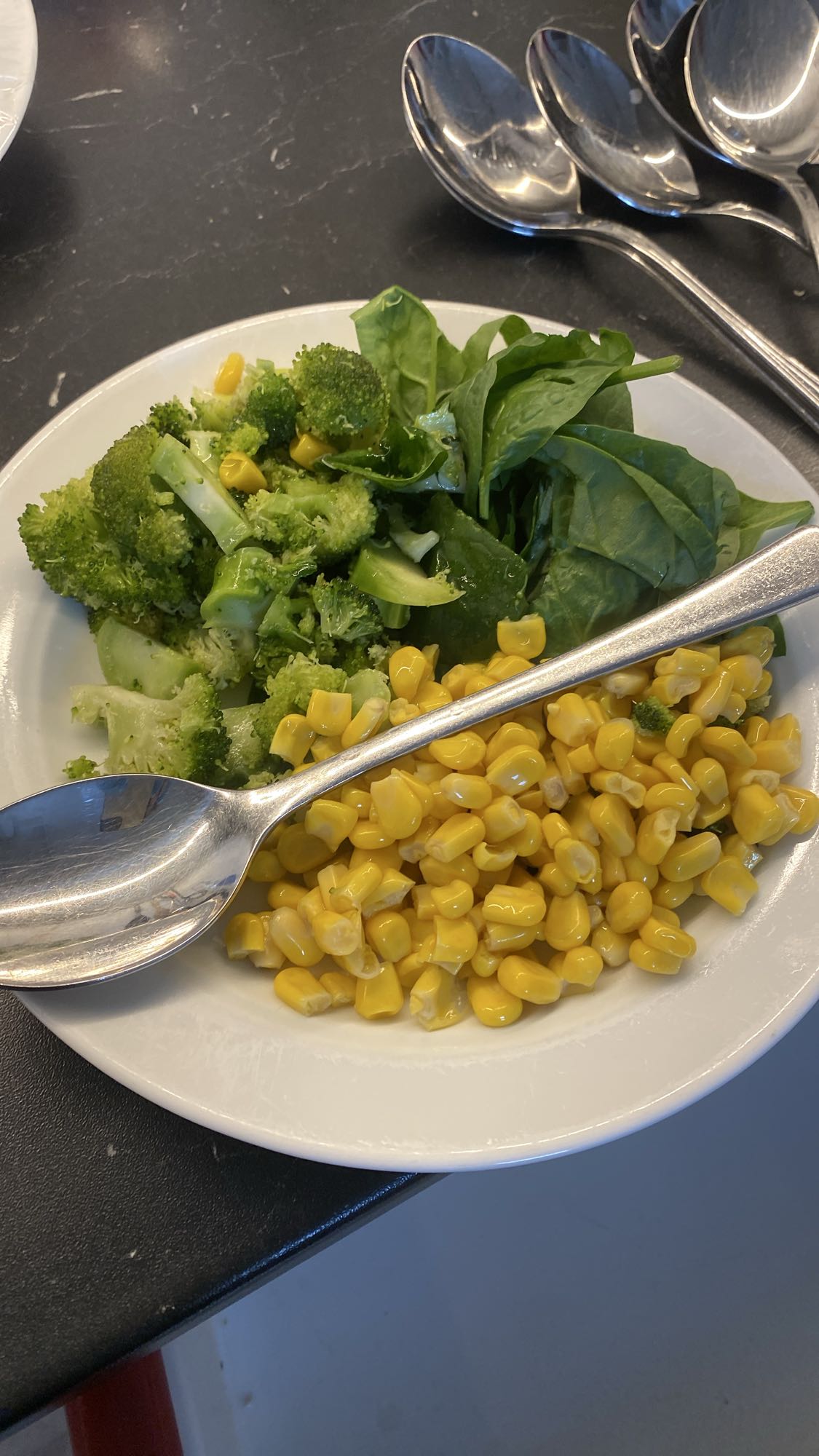 Grönsaksfat med majs