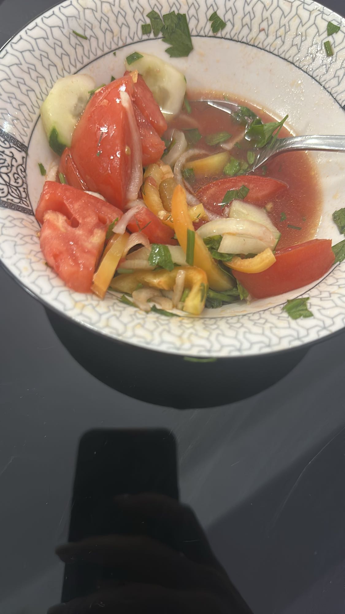 Fresh Veggie Salad Bowl