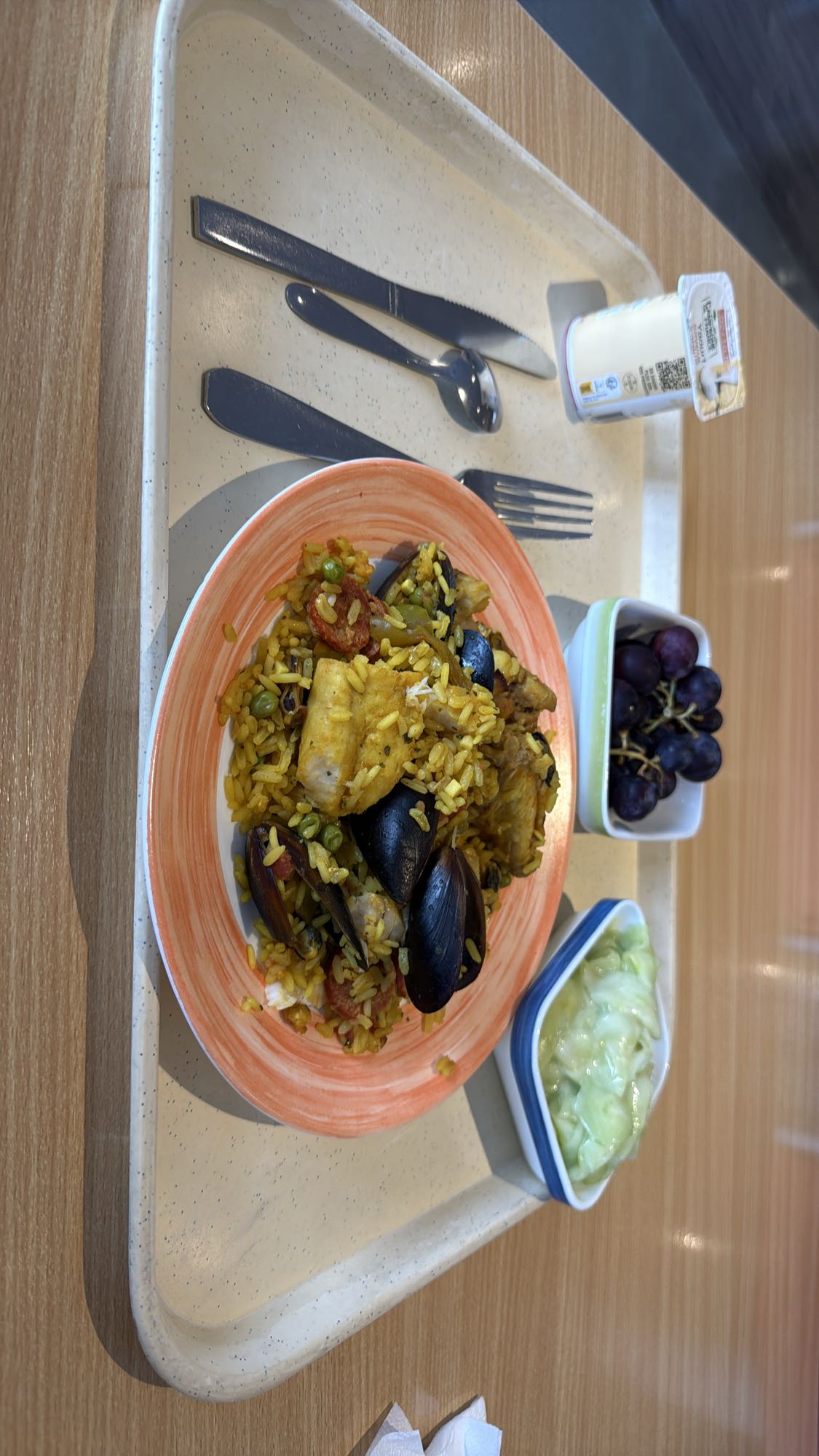 Paella fruits de mer