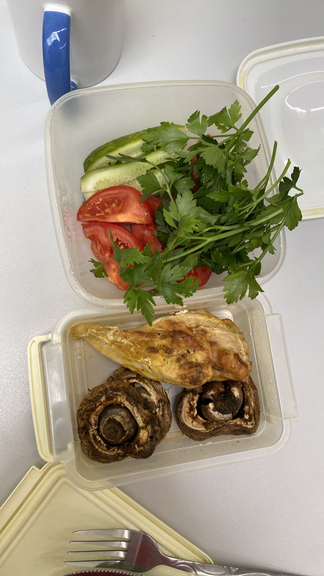 Курица с овощами