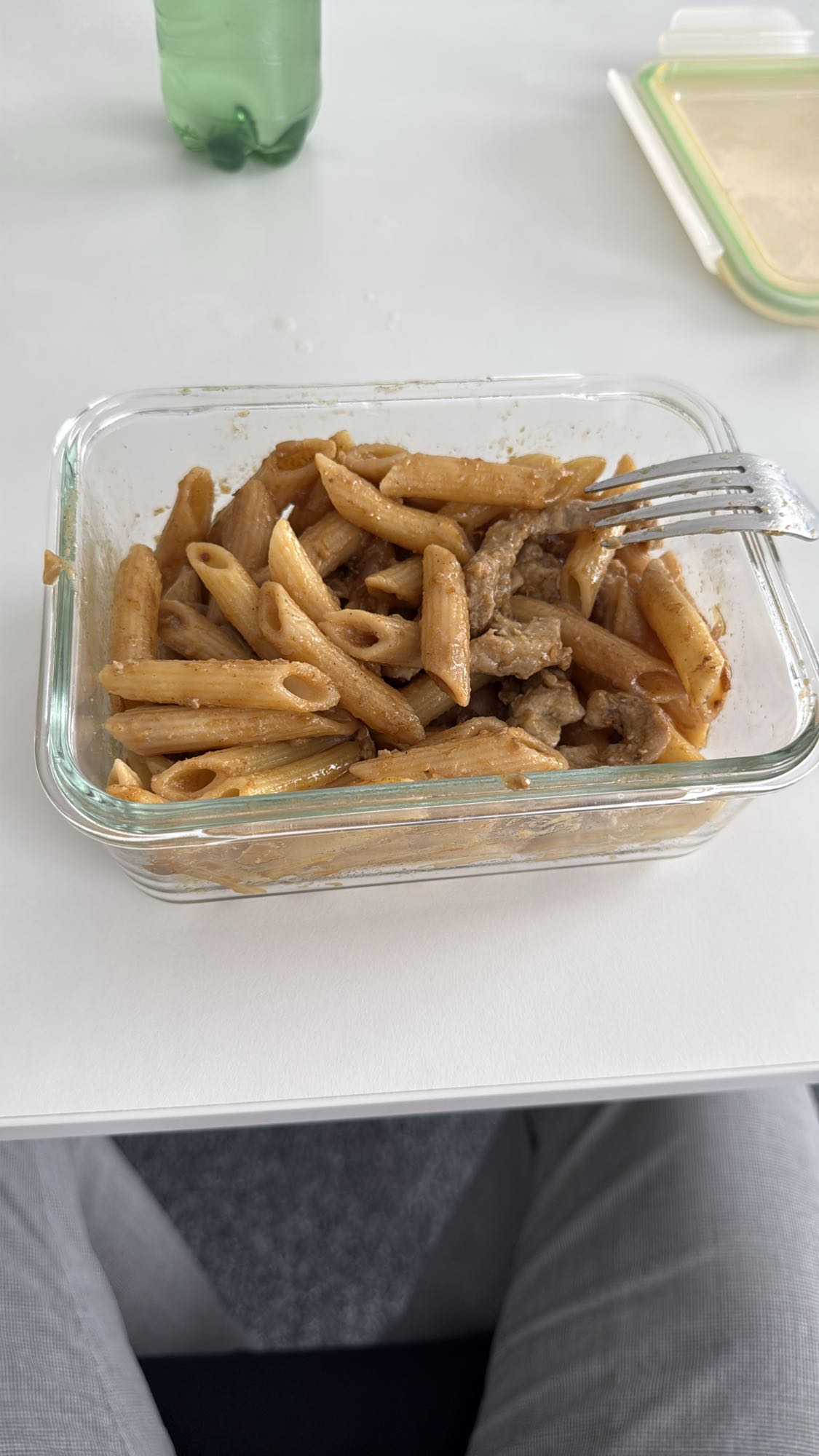 Penne mit Rindfleisch