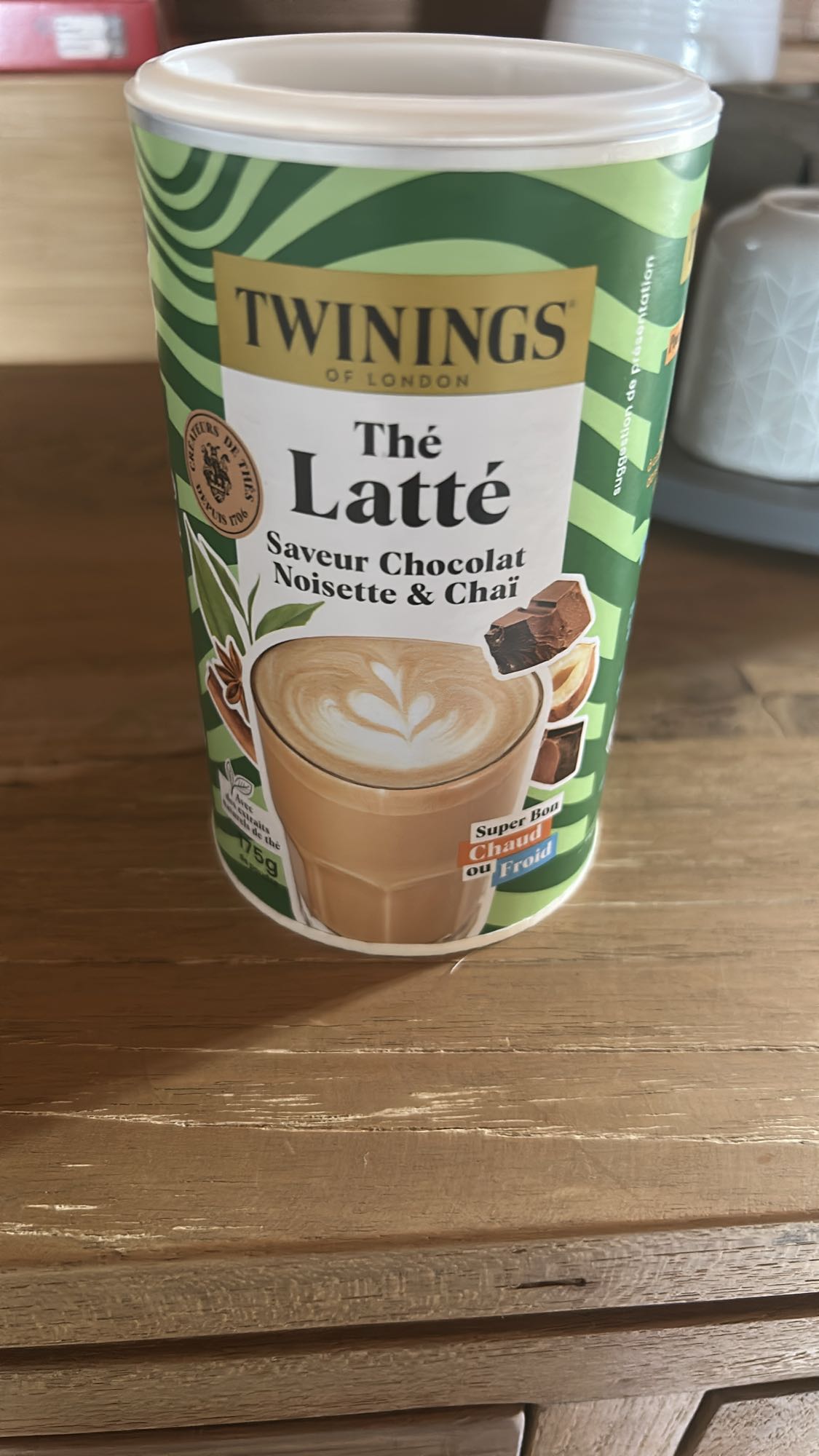 Thé Latté Chocolat Noisette