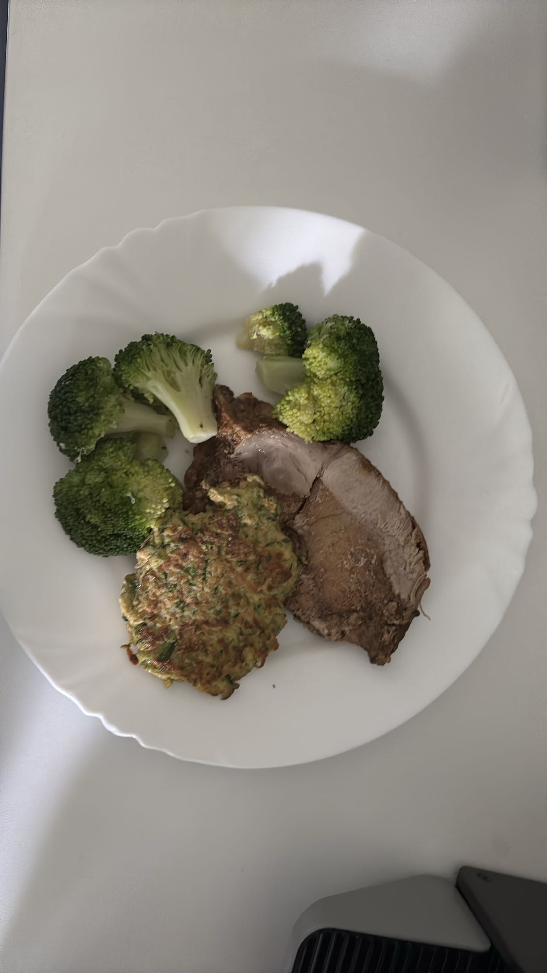 Assiette viande et légumes
