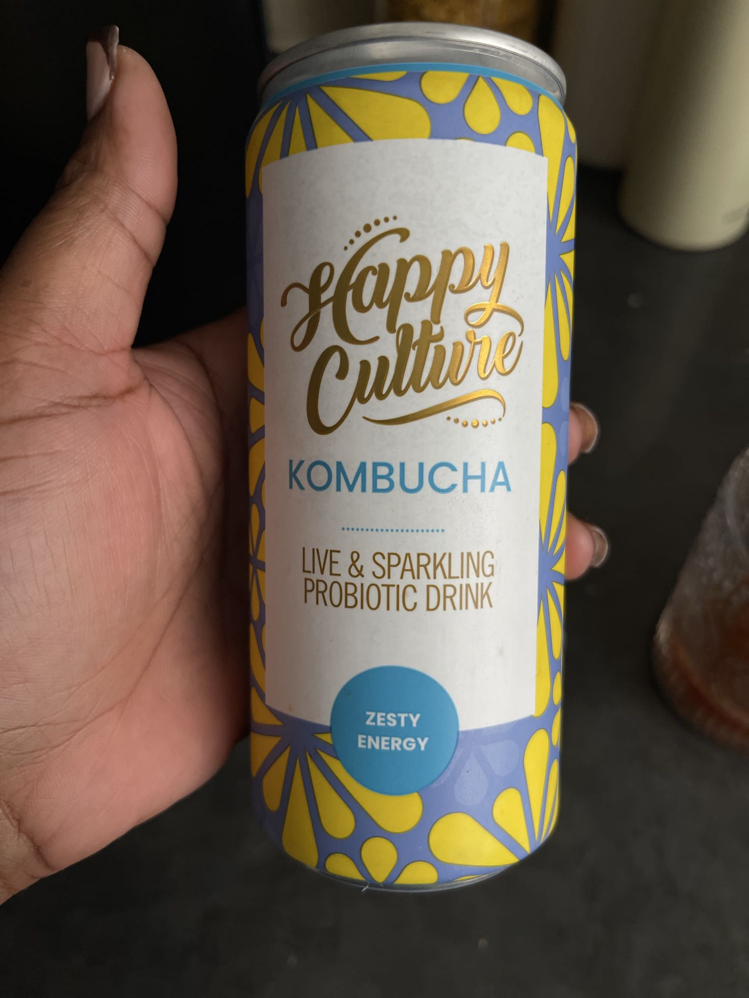Zesty Kombucha Drink