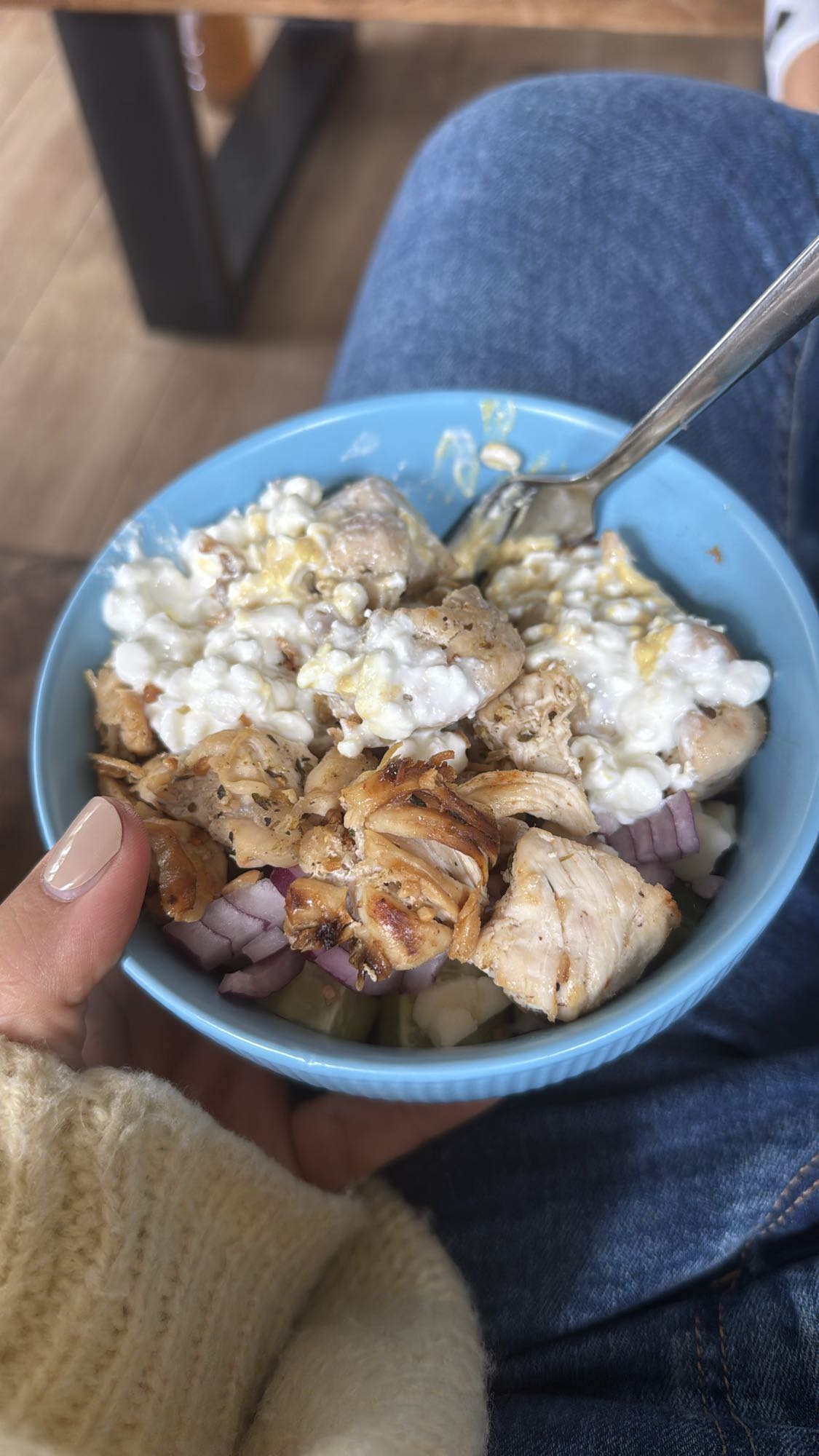 Kip cottage cheese bowl