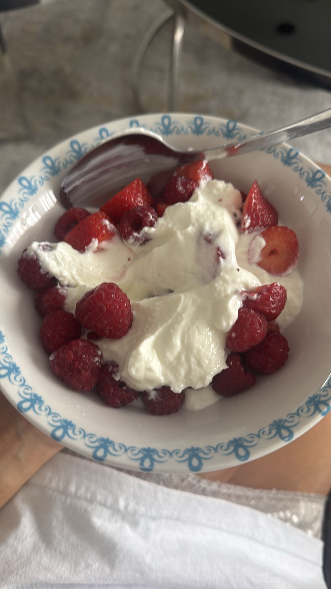 Greek Yogurt with Berries