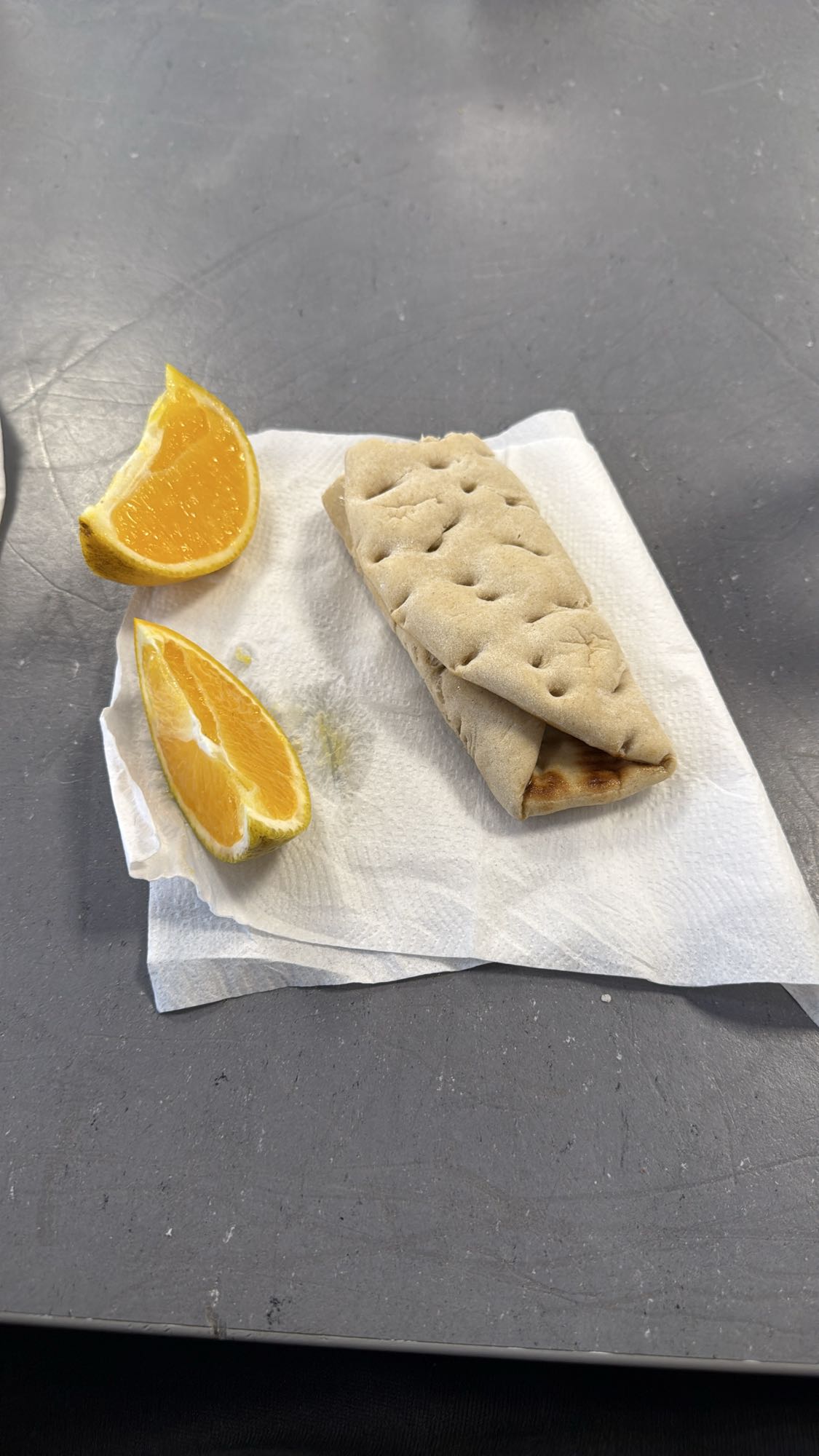 Brödrulle med apelsin