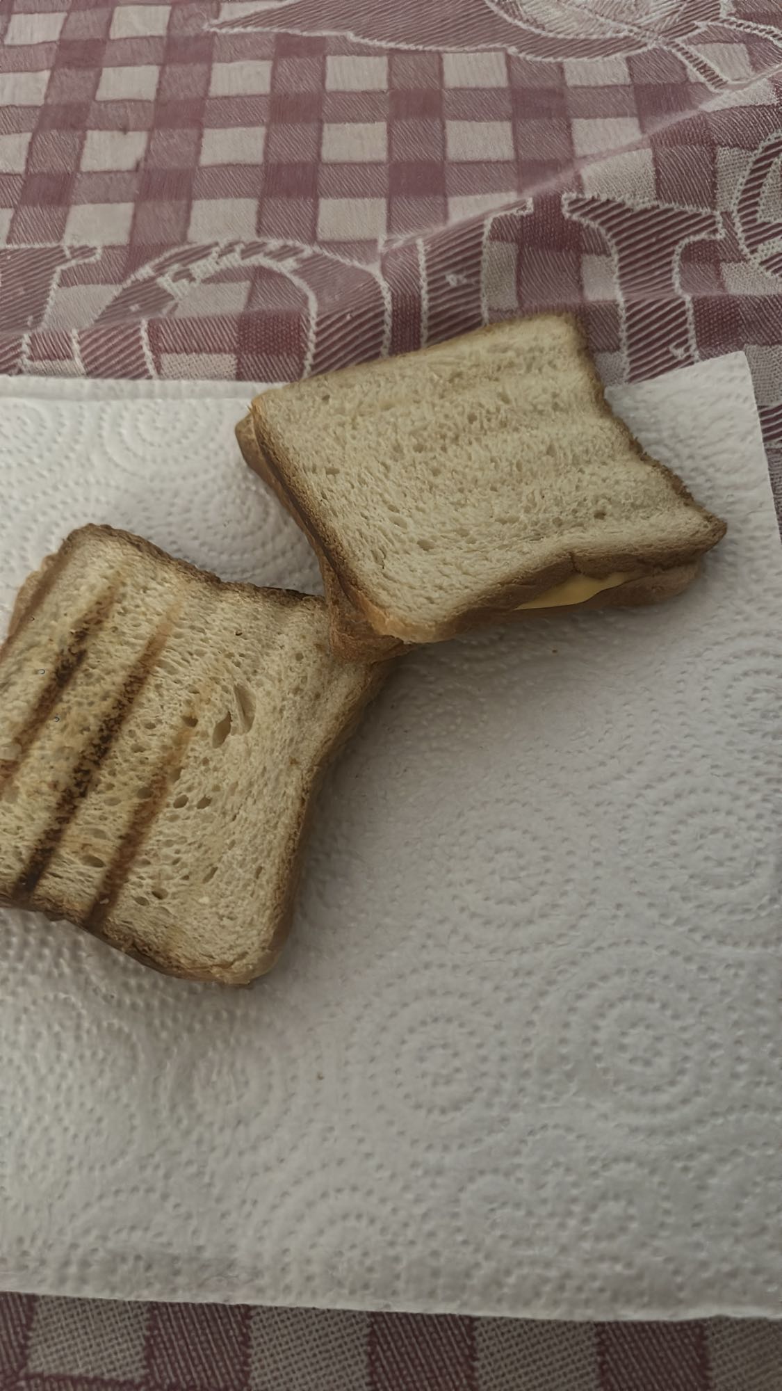 Tost ekmekli peynirli sandviç