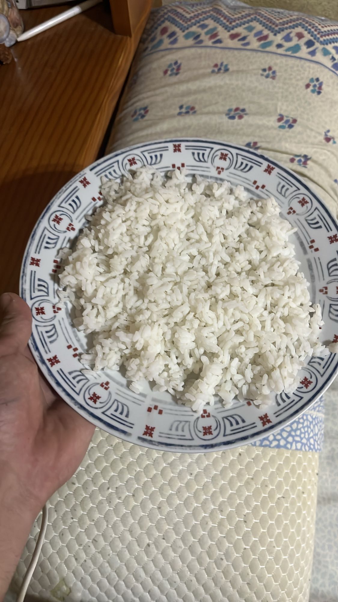 Arroz blanco cocido