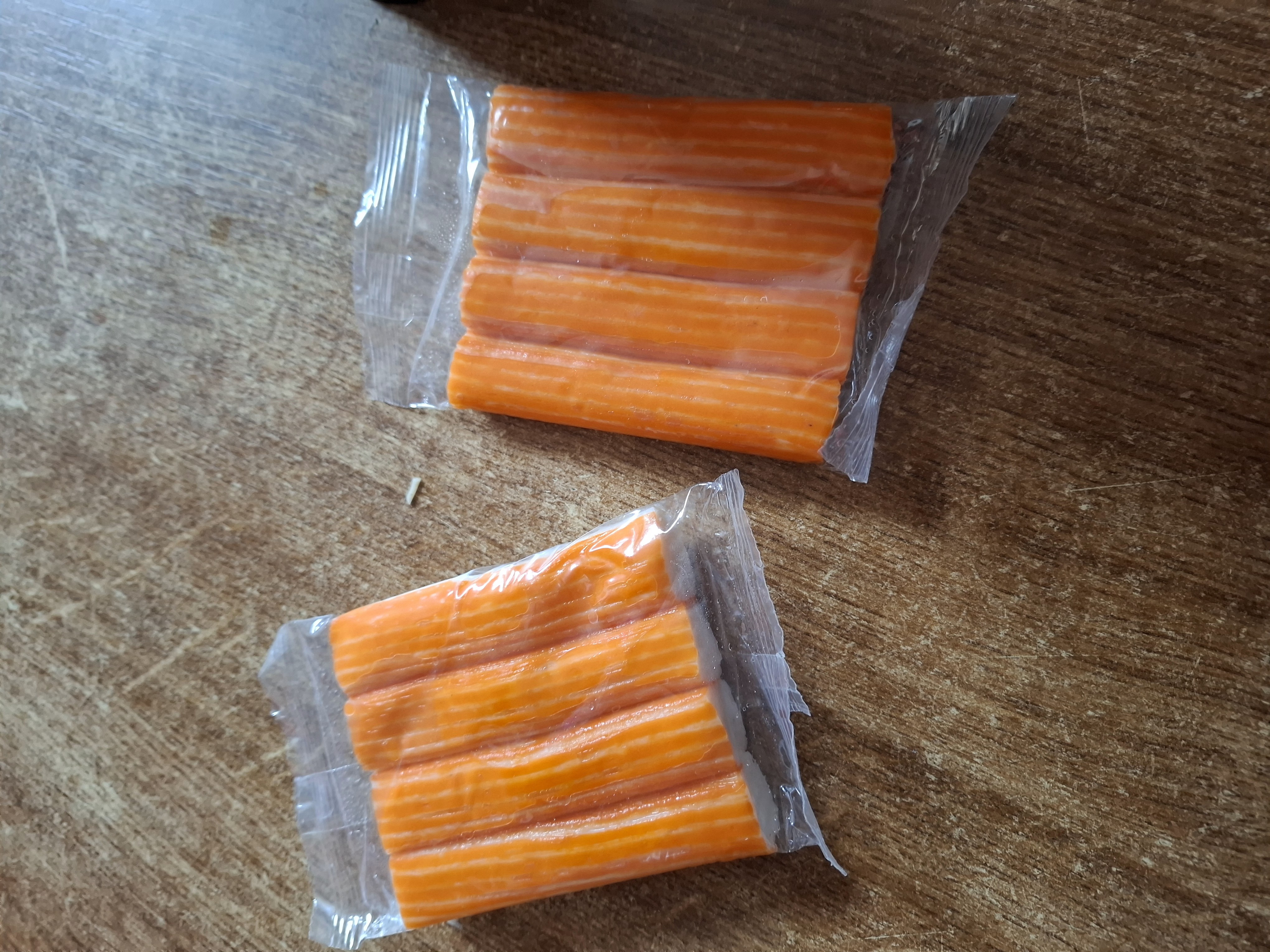 Bâtonnets de surimi