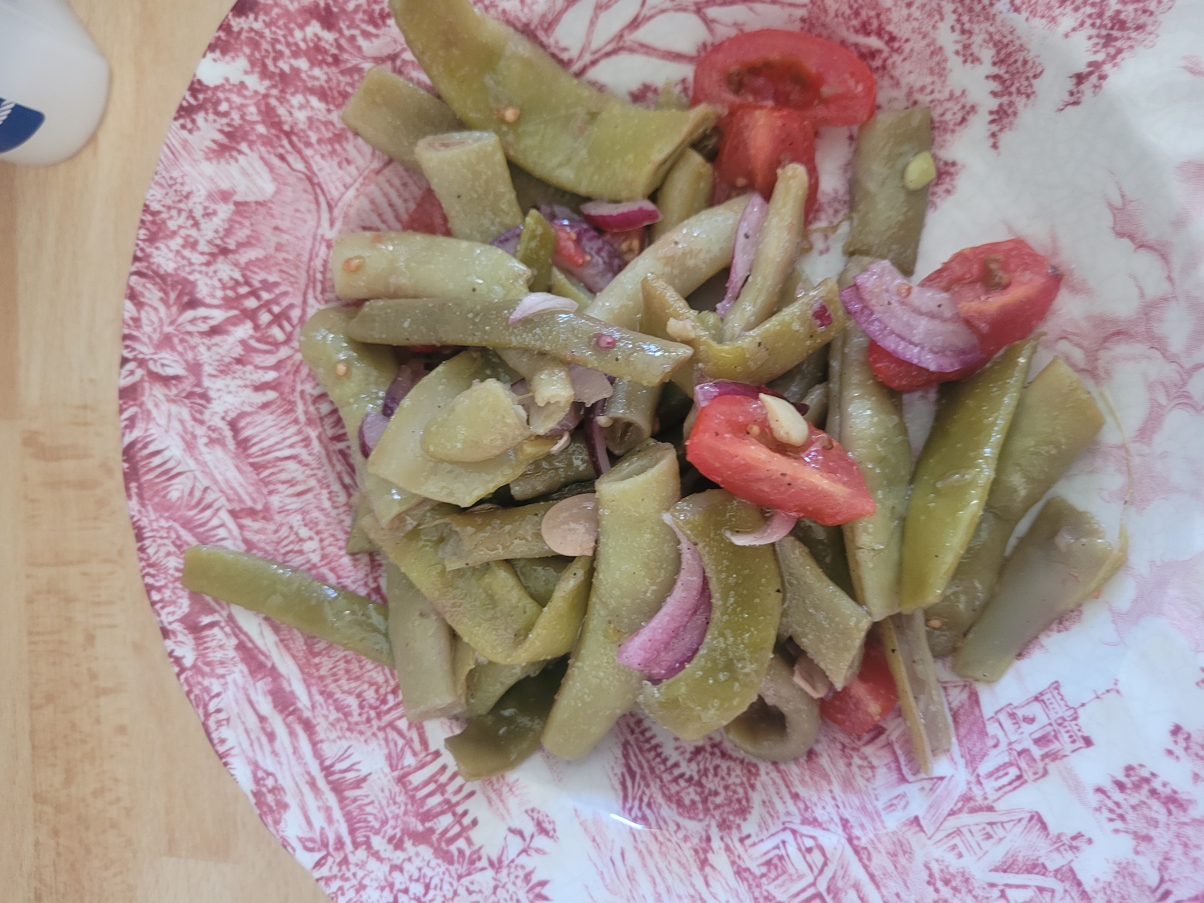 Salade de haricots verts