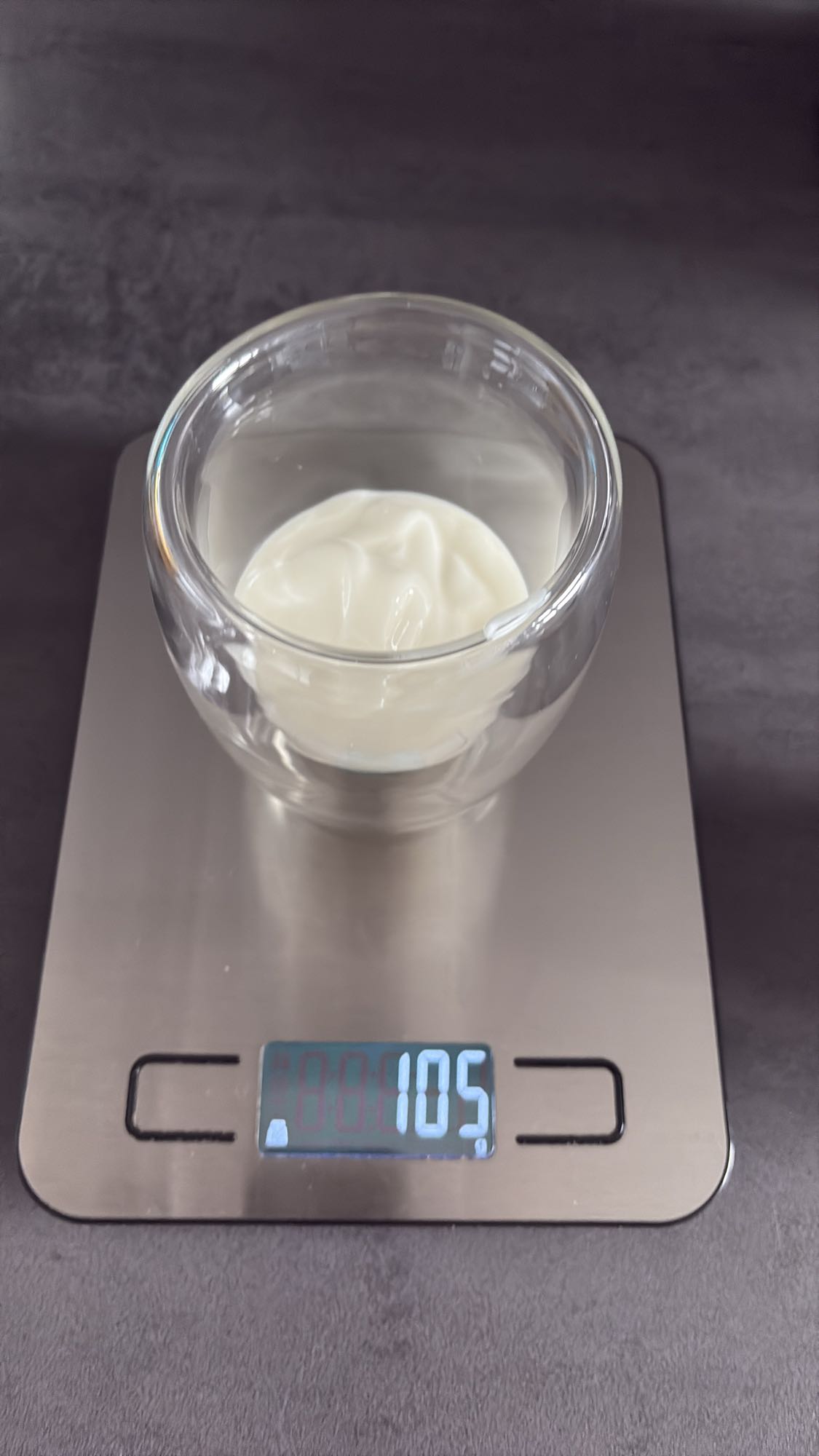 Natuur yoghurt portie