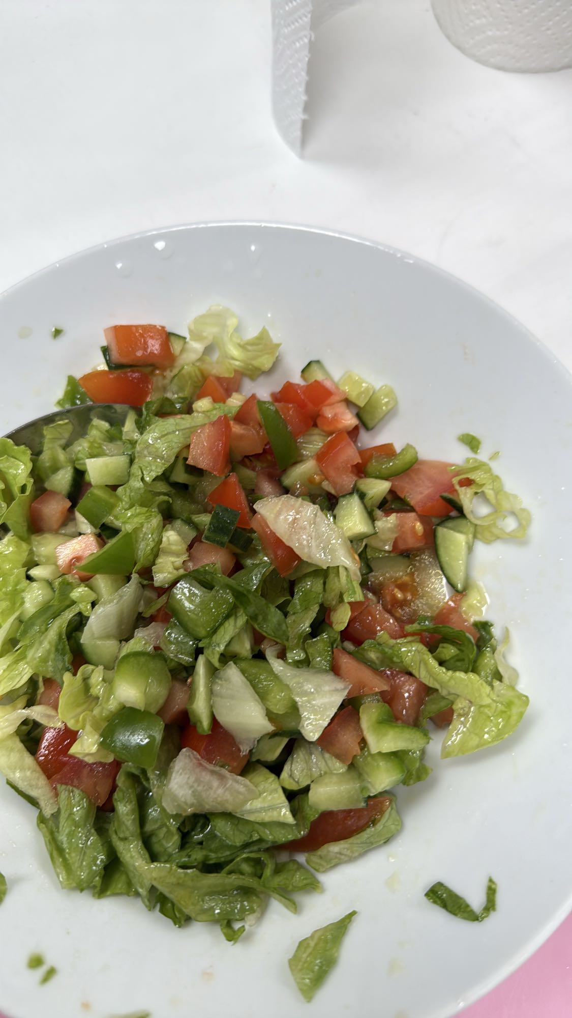 Frisk grønnsakssalat