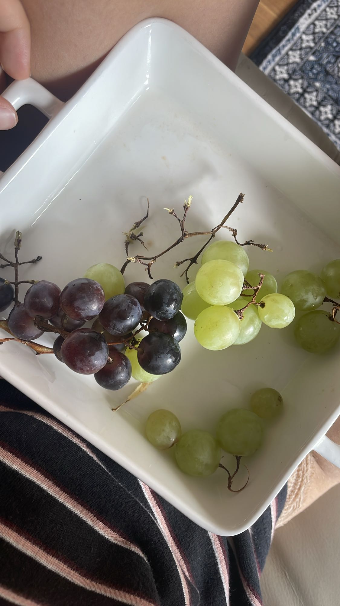 Winogrona w misce