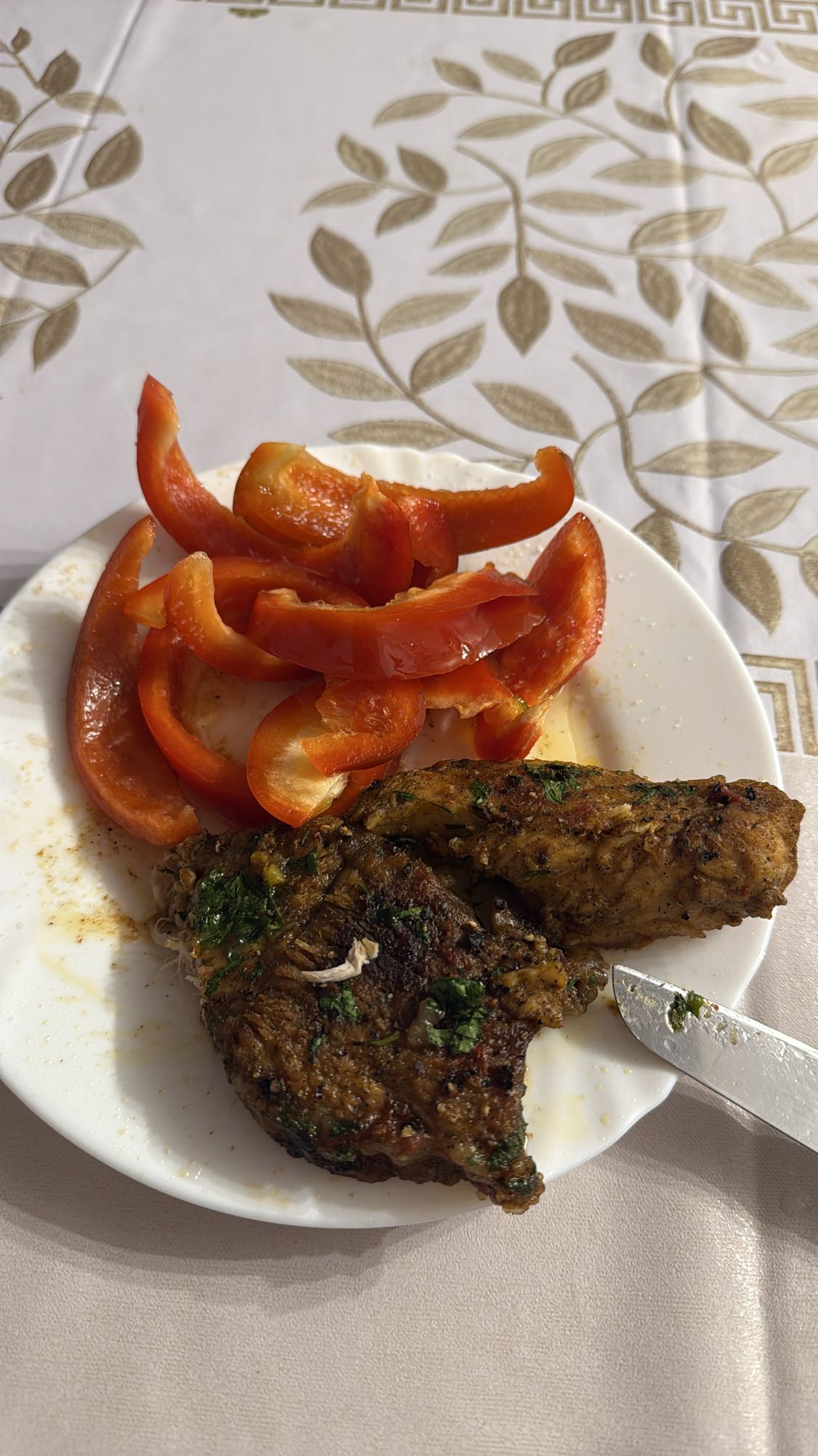 Pește cu ardei gras