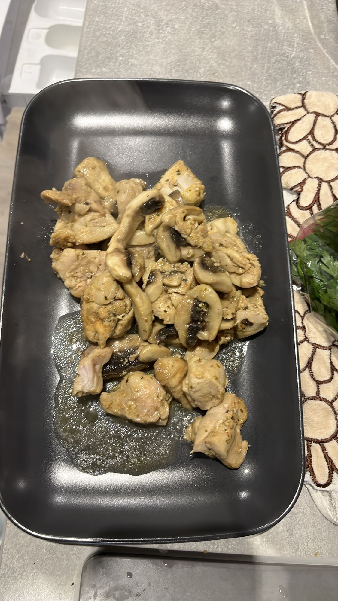 Chicken with Mushrooms