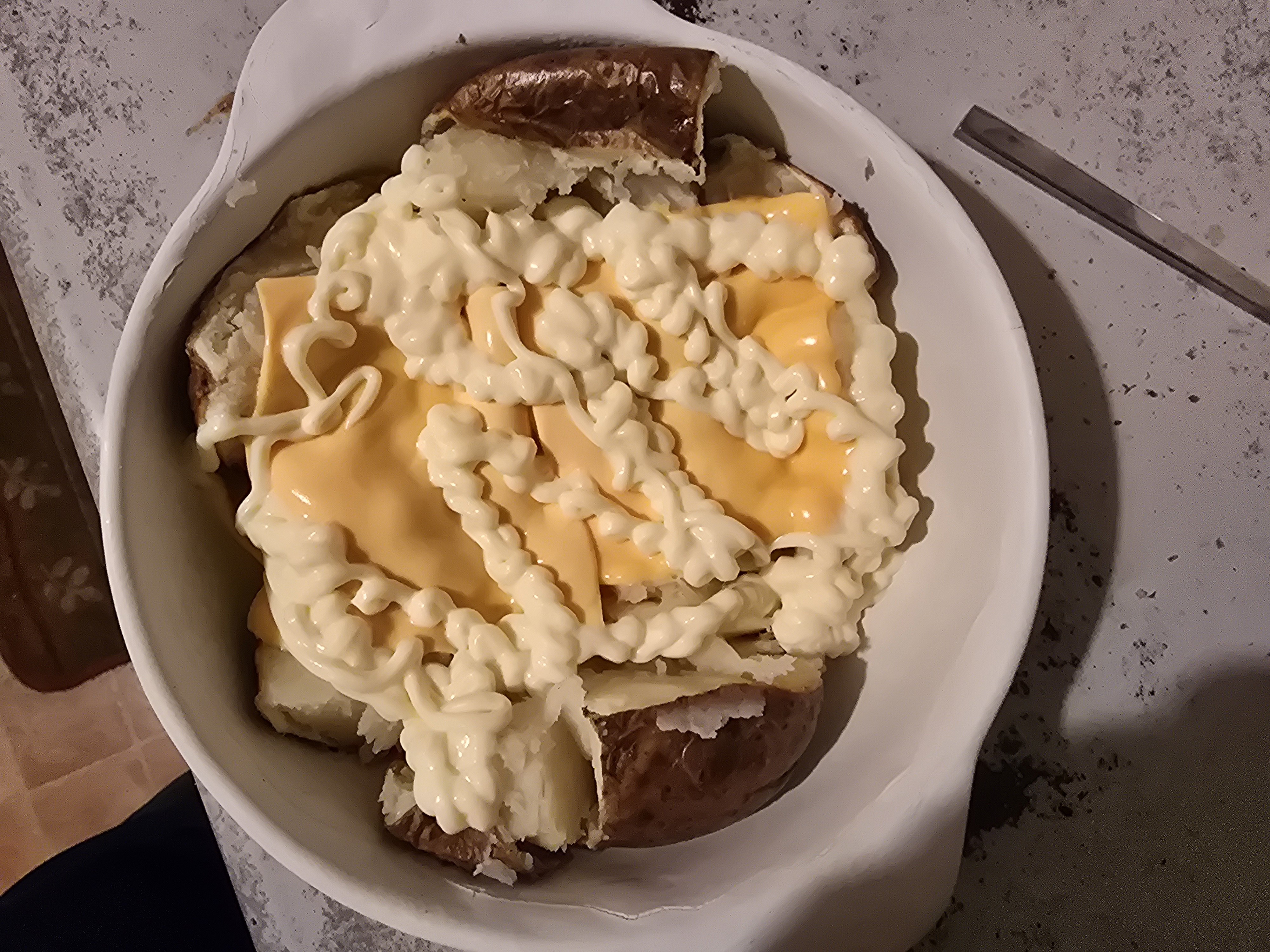 Cheesy Baked Potato